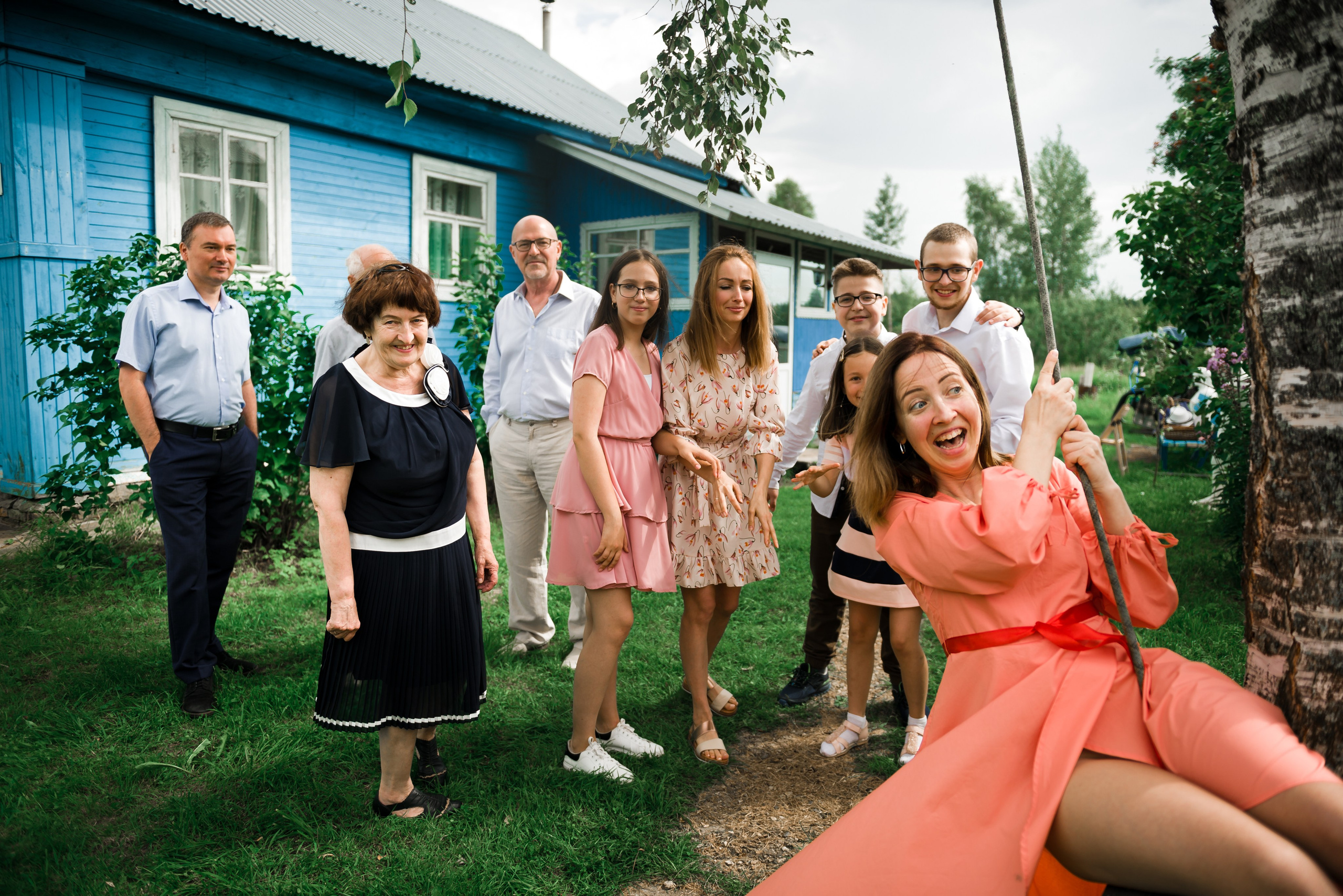 Три поколения. Фотограф Егоров Констанин