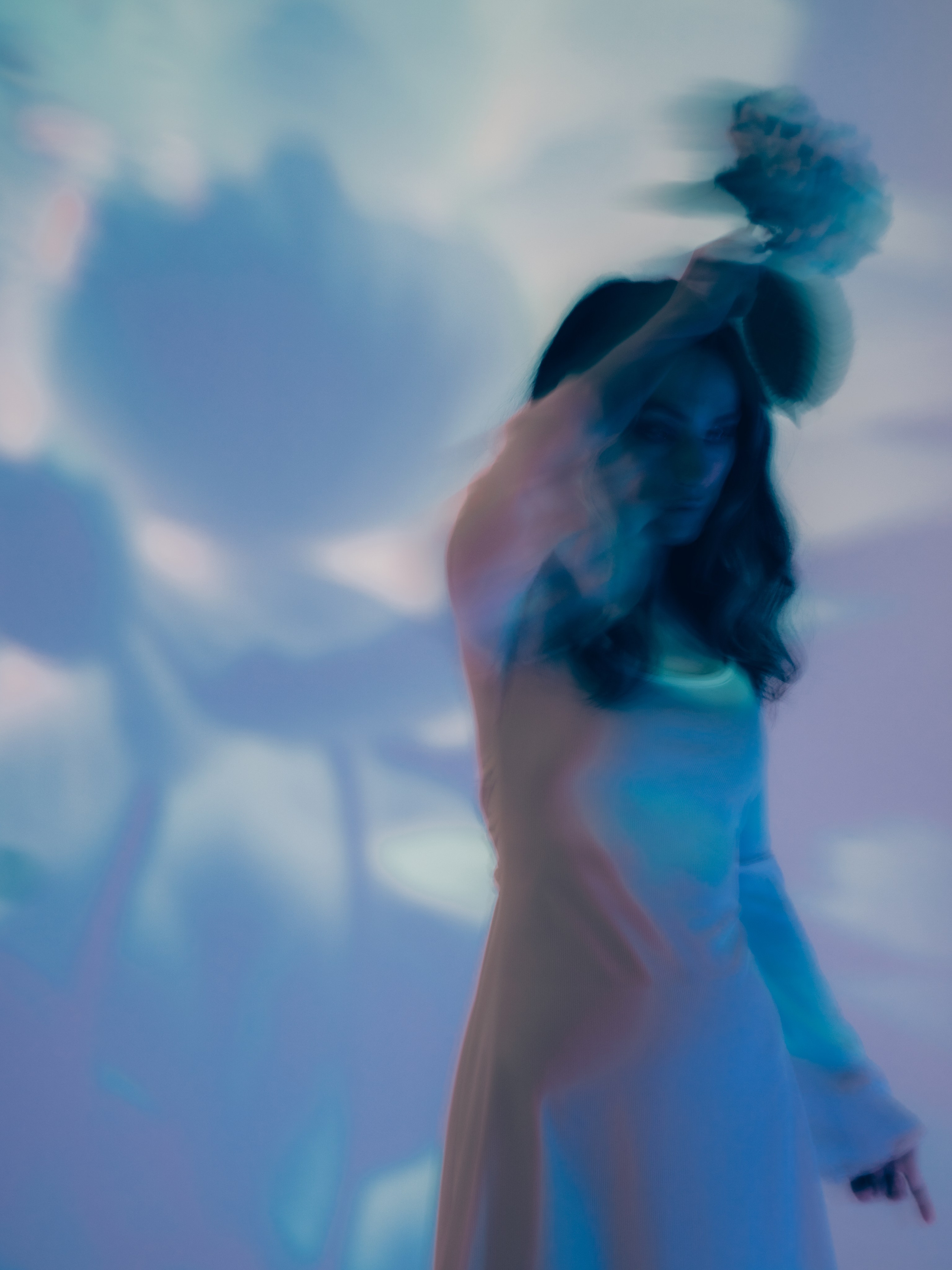 Портретная фотосессия с проектором в студии в Санкт-Петербурге. Светлана Гопанюк. Портретный фотограф. Санкт-Петербург. СПб