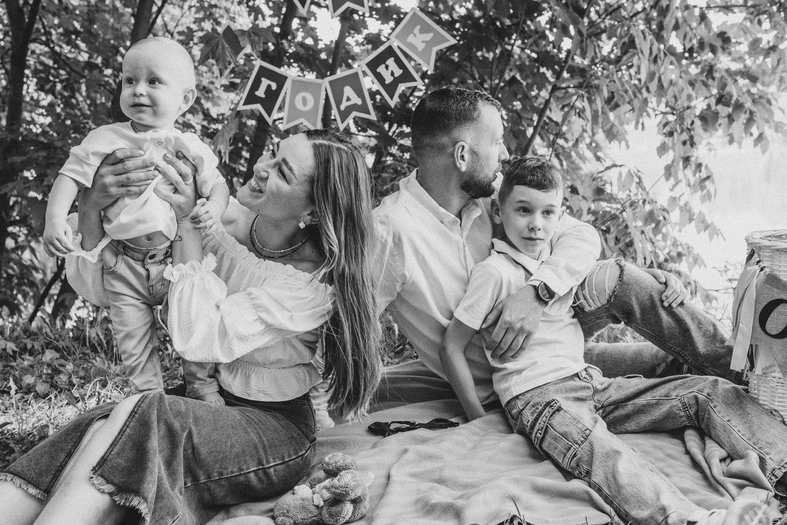 Степе годик. Семейный и домашний фотограф в Москве и МО Королева Валерия