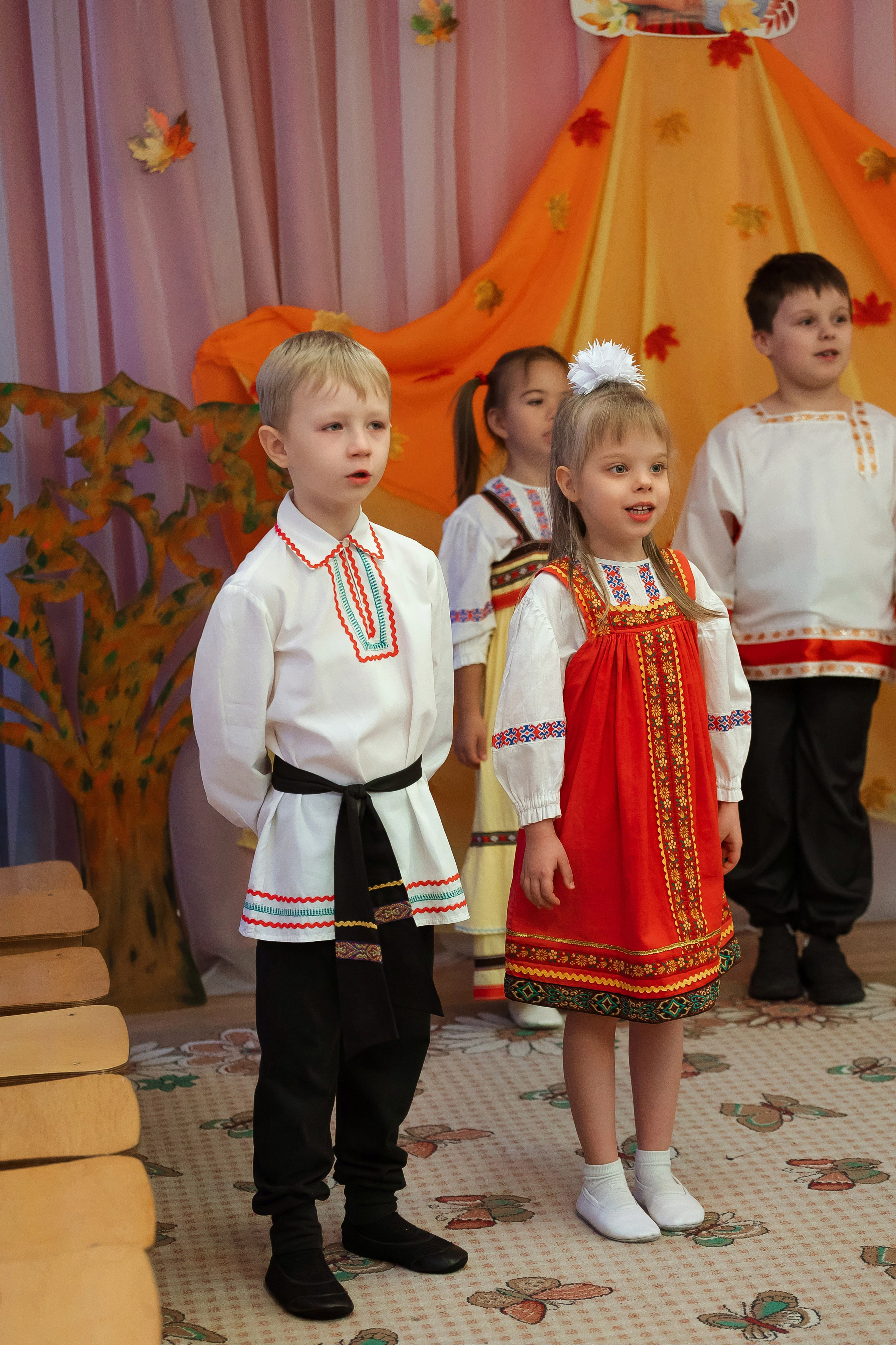 Осенний утренник. Семейный и детский фотограф в Москве Александра Мак