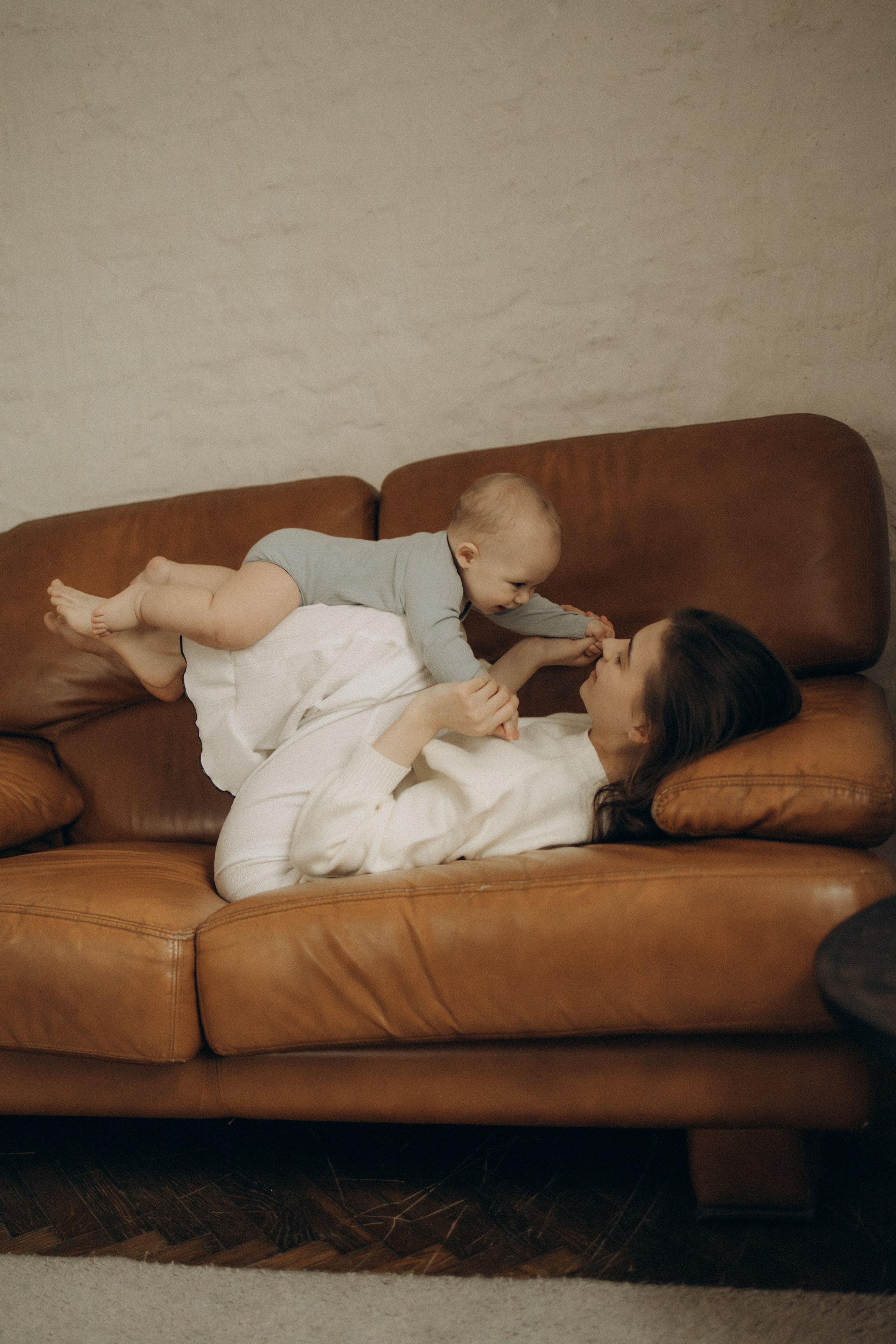 Семейная фотосессия в студии. Семейный фотограф Москва Юлиана Фетисова