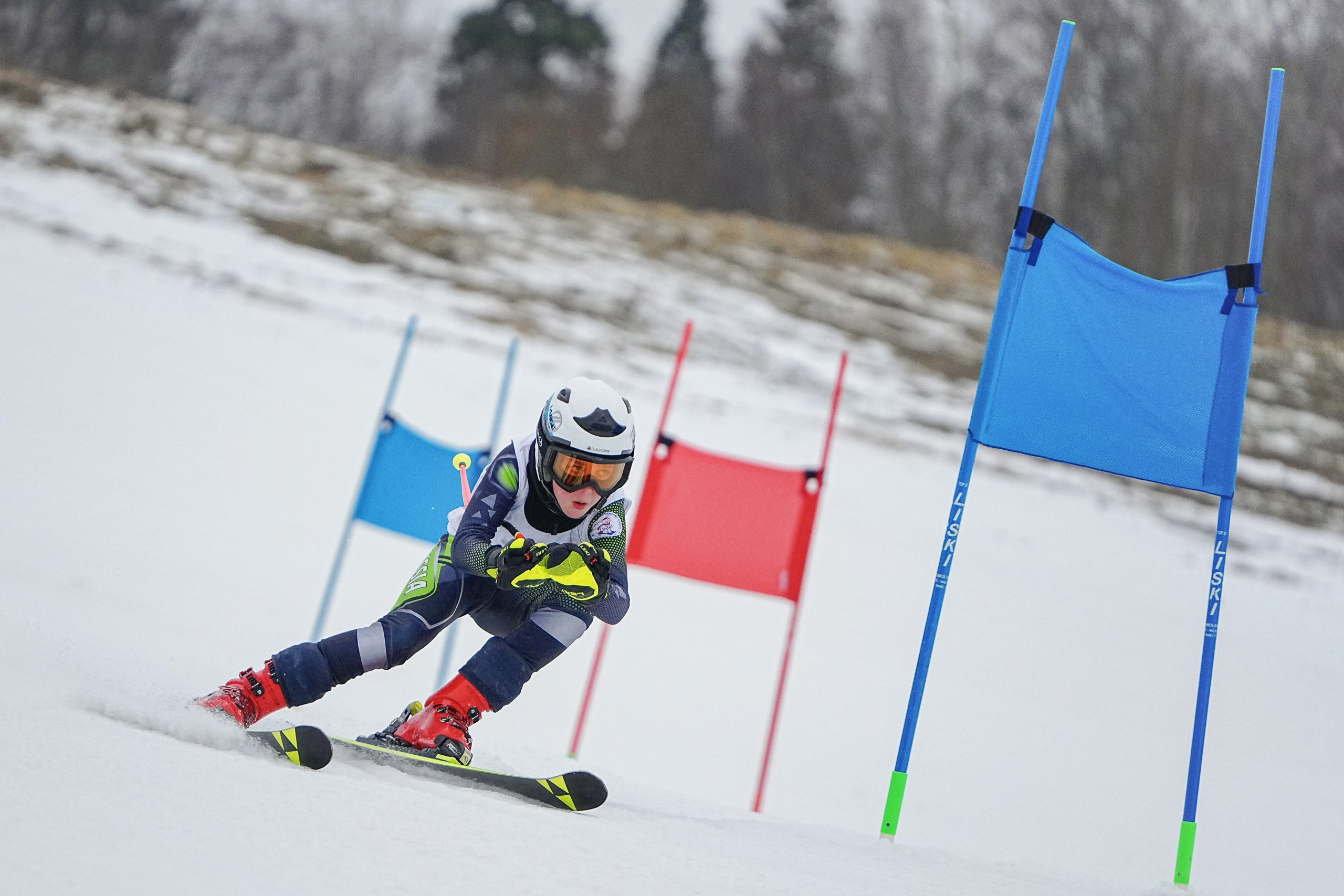 Горные лыжи. Первенство МО, GS U14, U16. Фотограф Студитский Евгений
