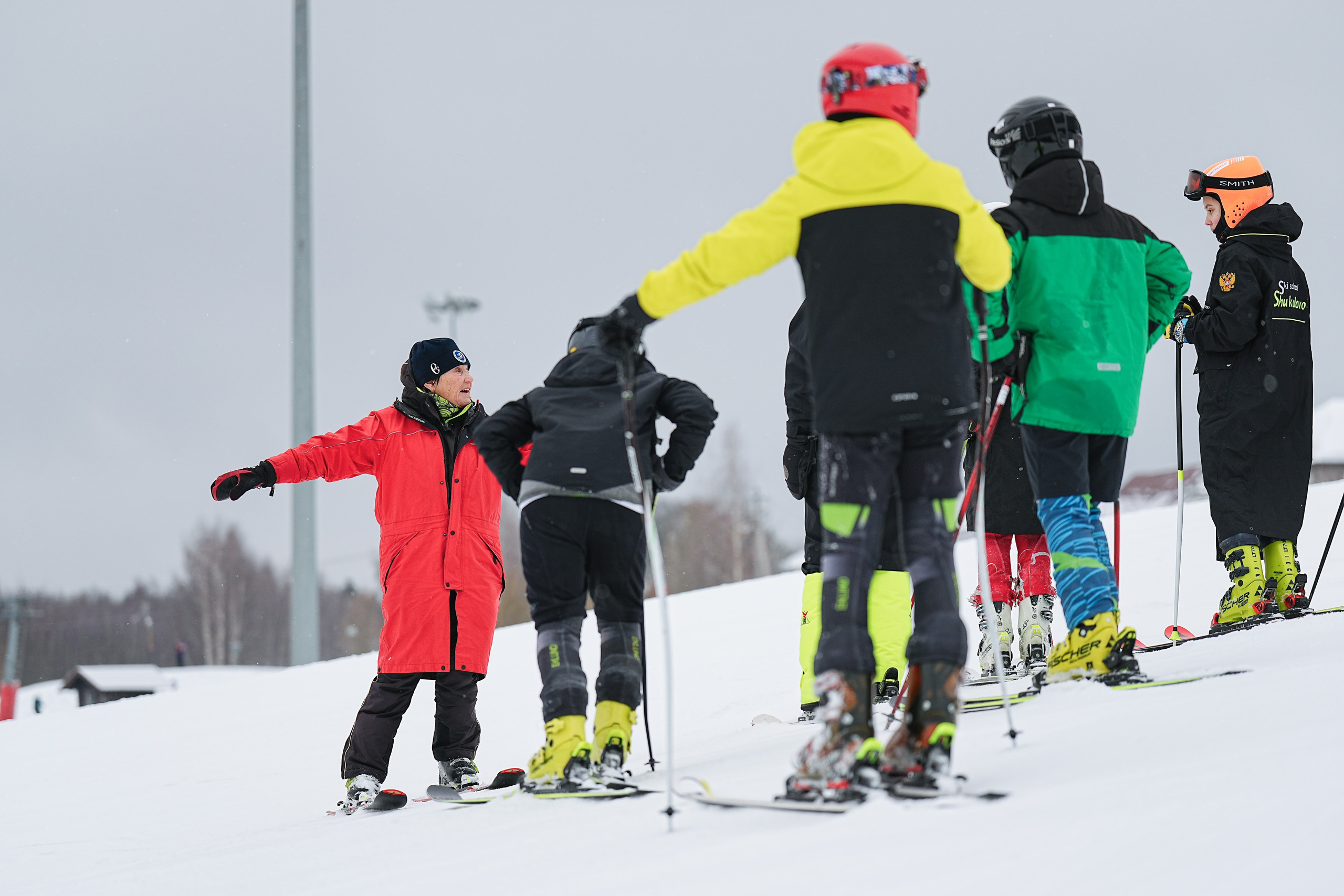 Горные лыжи. Первенство Центрального Федерального Округа. GS U14 Шуколово. Фотограф Студитский Евгений