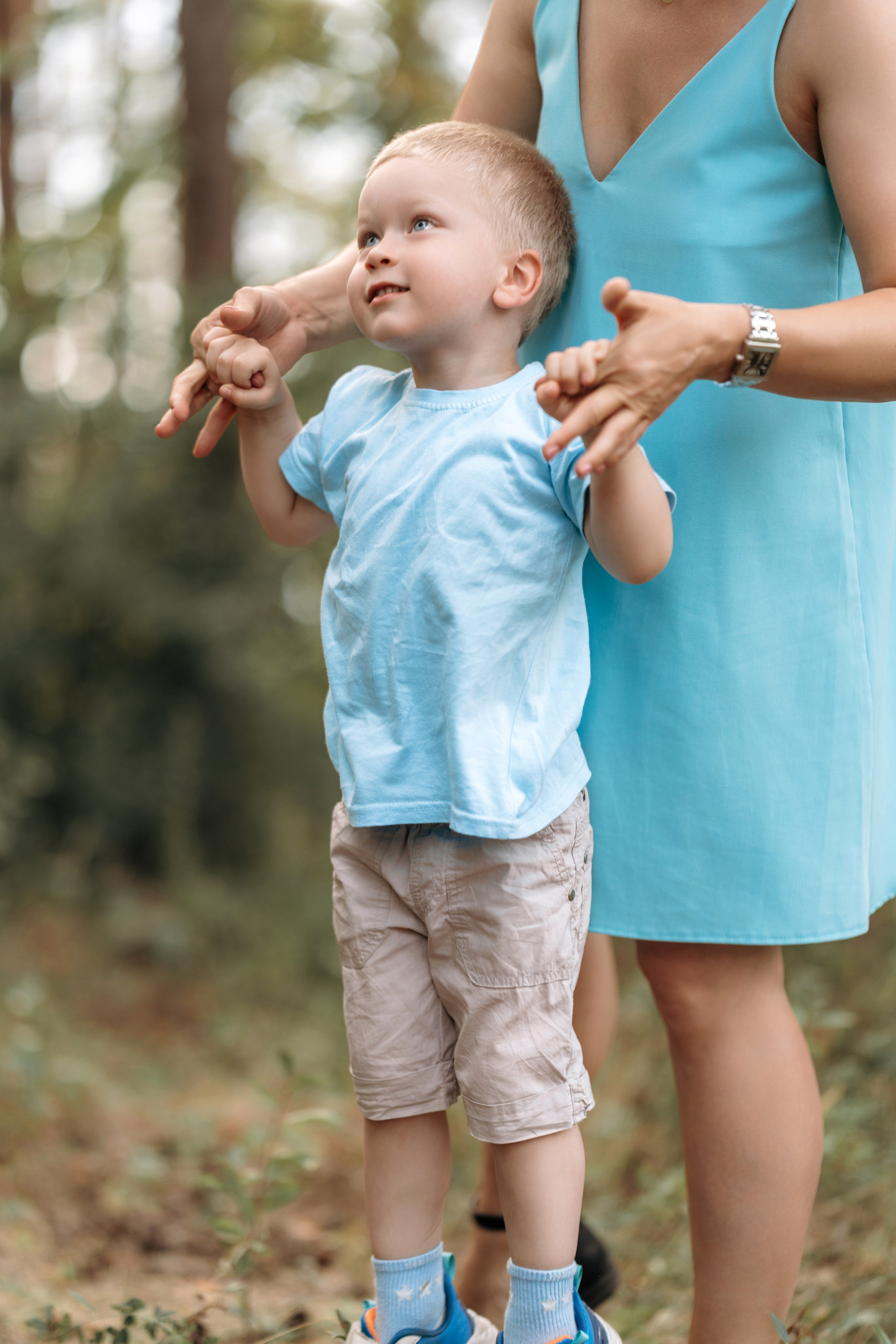 Семья на природе. Семейный и свадебный фотограф в Ульяновске Арина Авдеева
