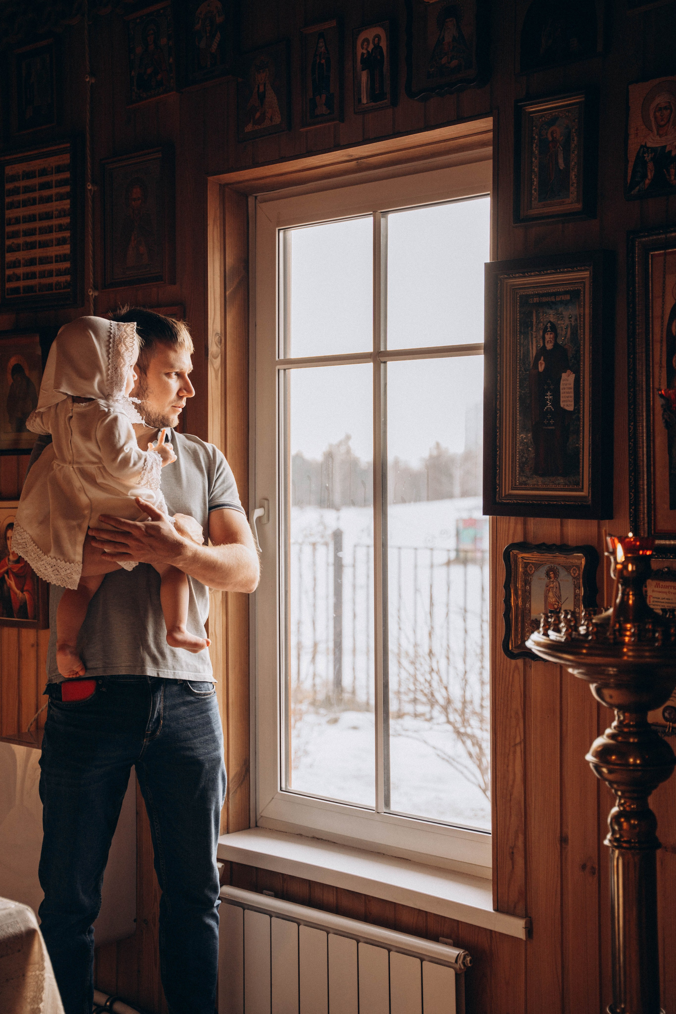 Таинство крещения. Фотограф Голенева Анастасия