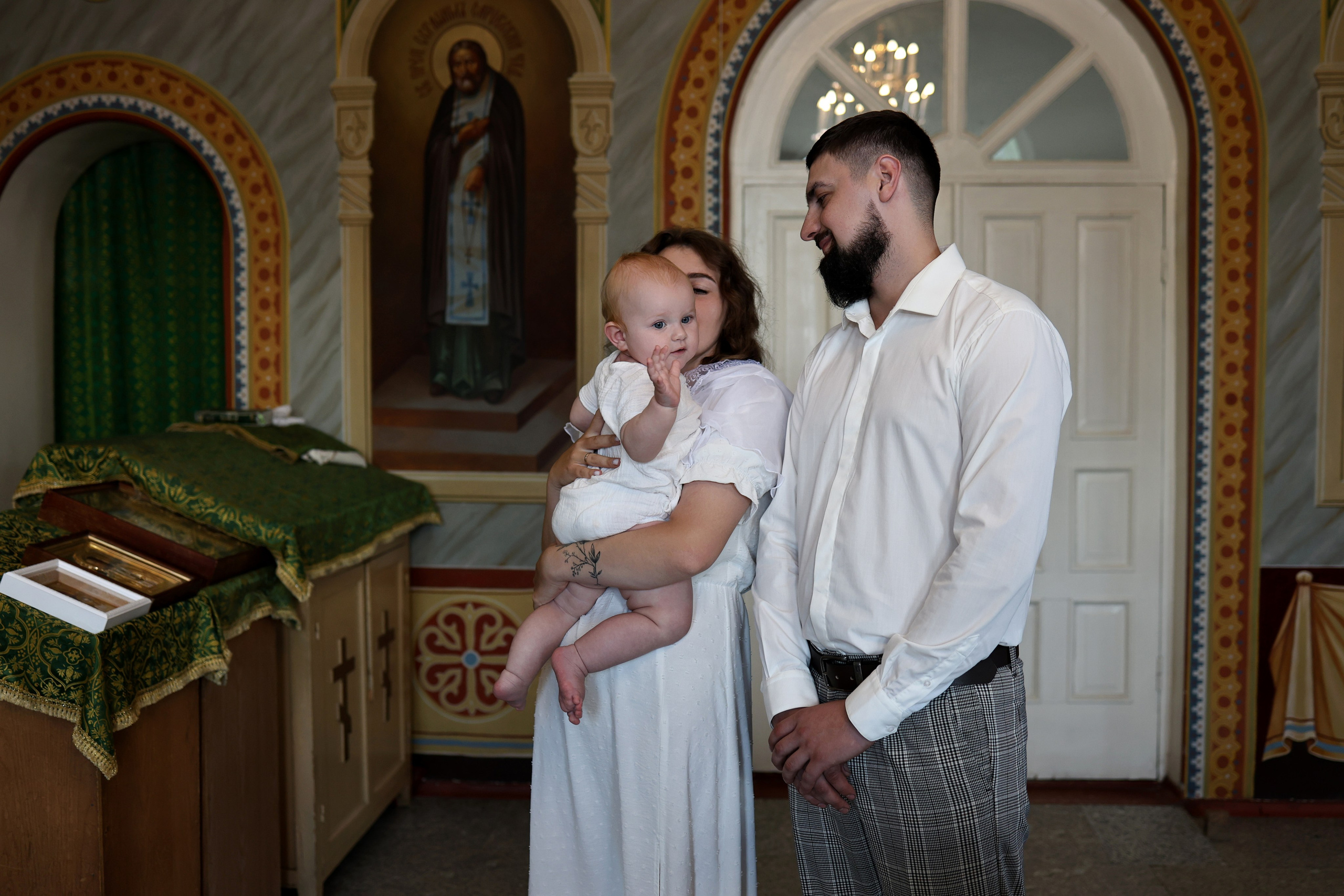 Крещение Варвары. Свадебный и семейный фотограф в Воронеже Ксения Воротникова