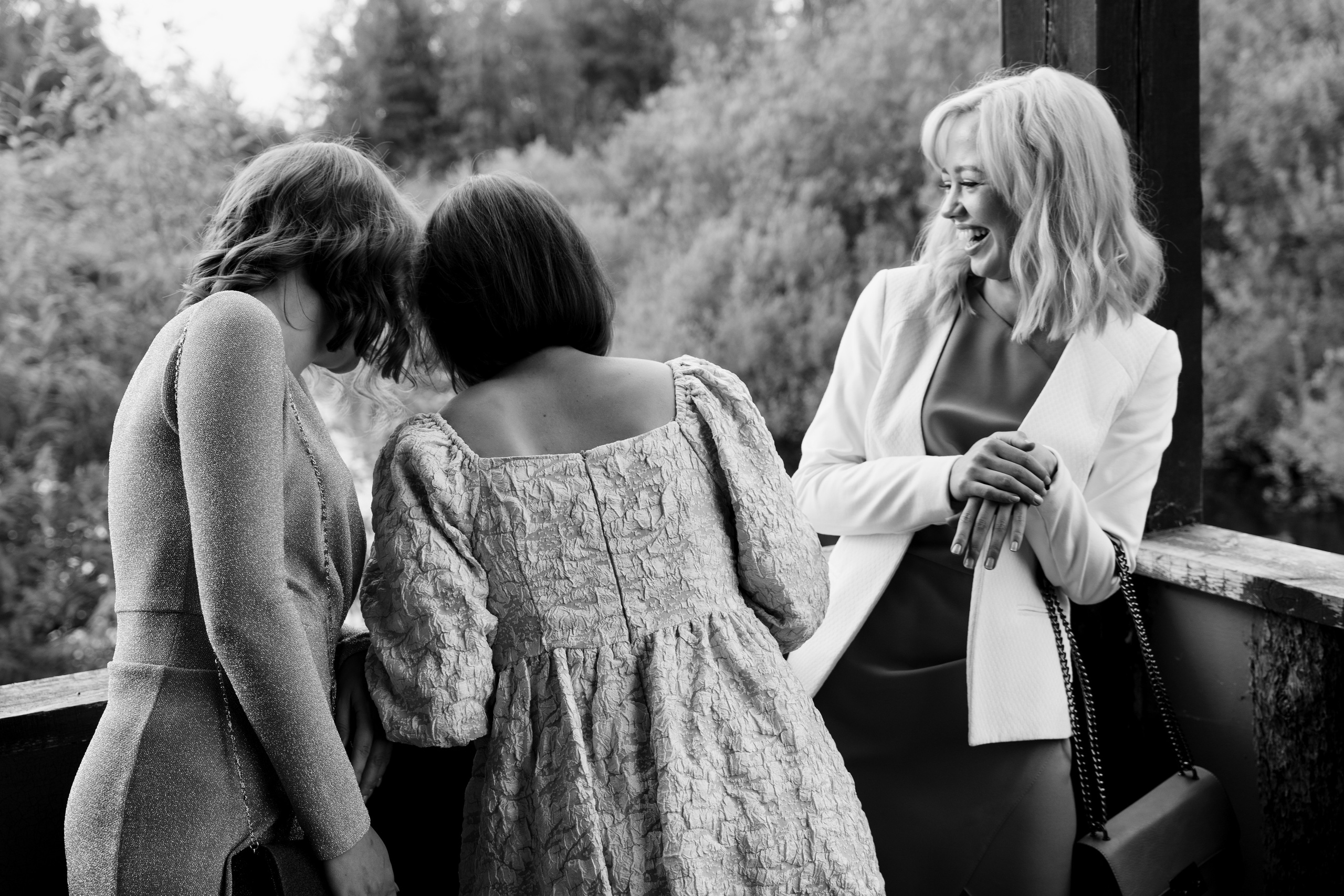 Свадебная фотосессия на базе отдыха Лесная купель в Архангельске