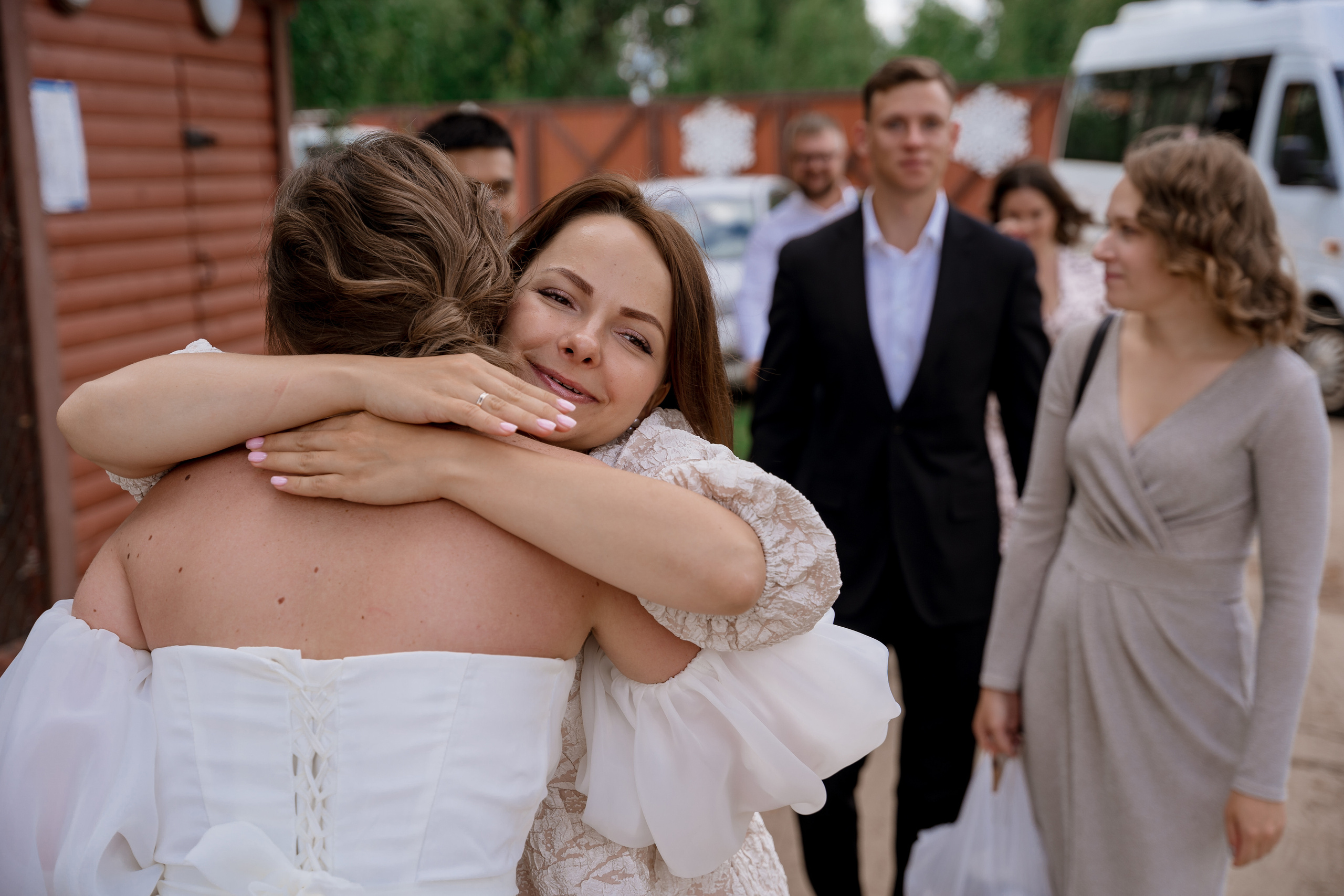 Свадебная фотосессия на базе отдыха Лесная купель в Архангельске