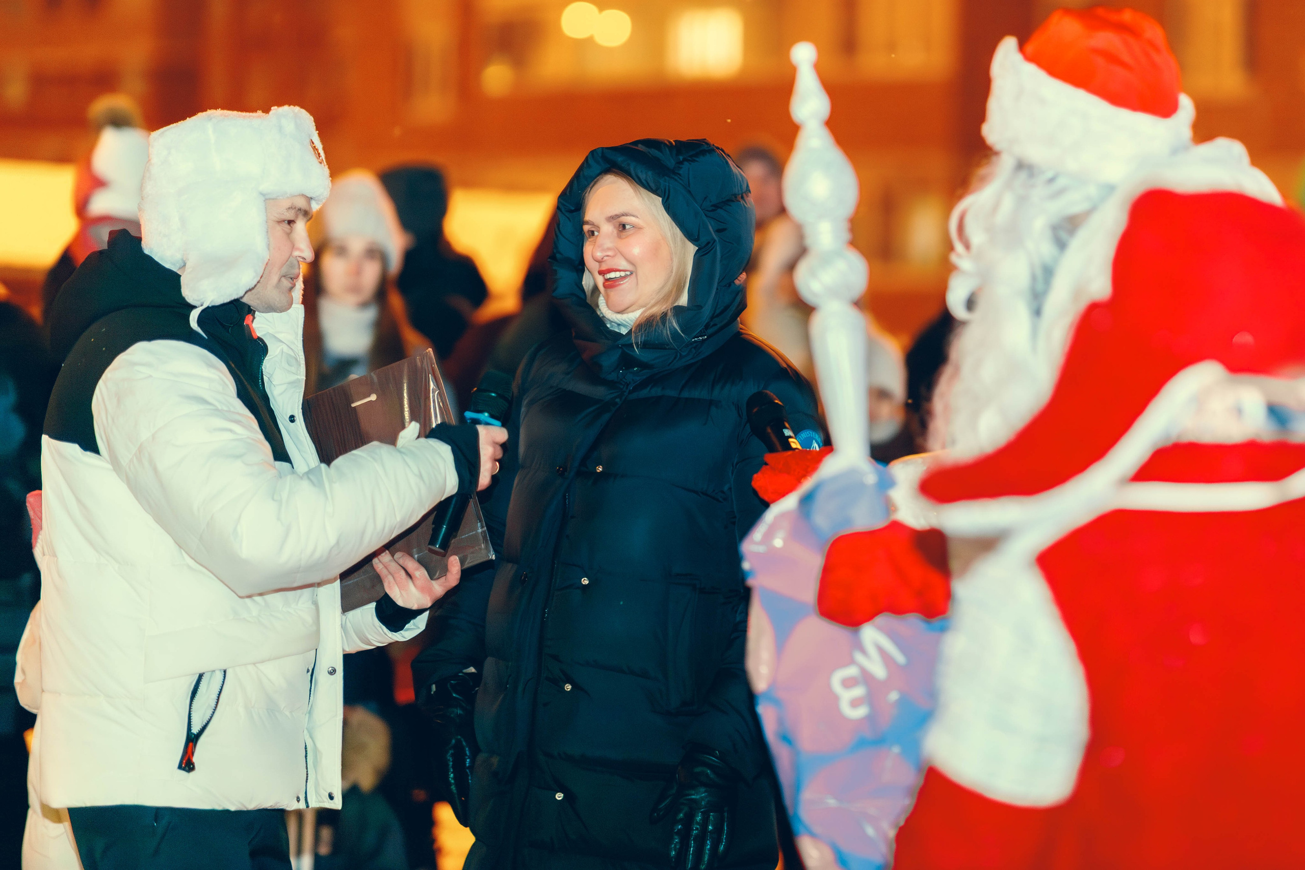 Елка в микрорайоне Университет. Фотограф г. Чебоксары Николай Фадеев