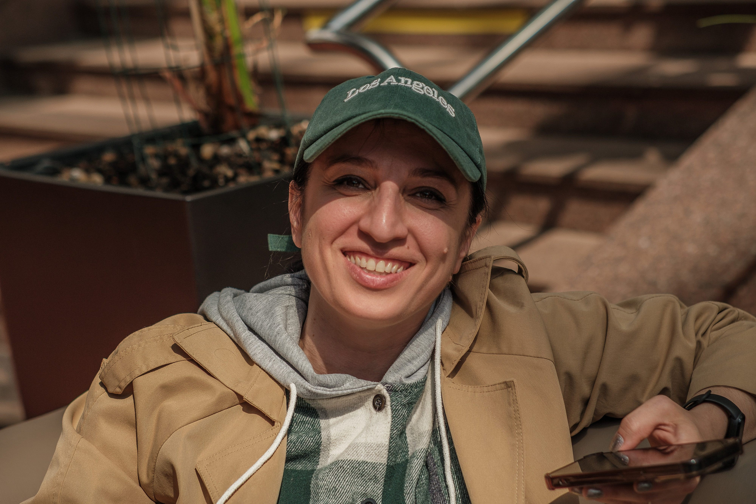 Зита Легоева улыбается фотосессия в Солнцево