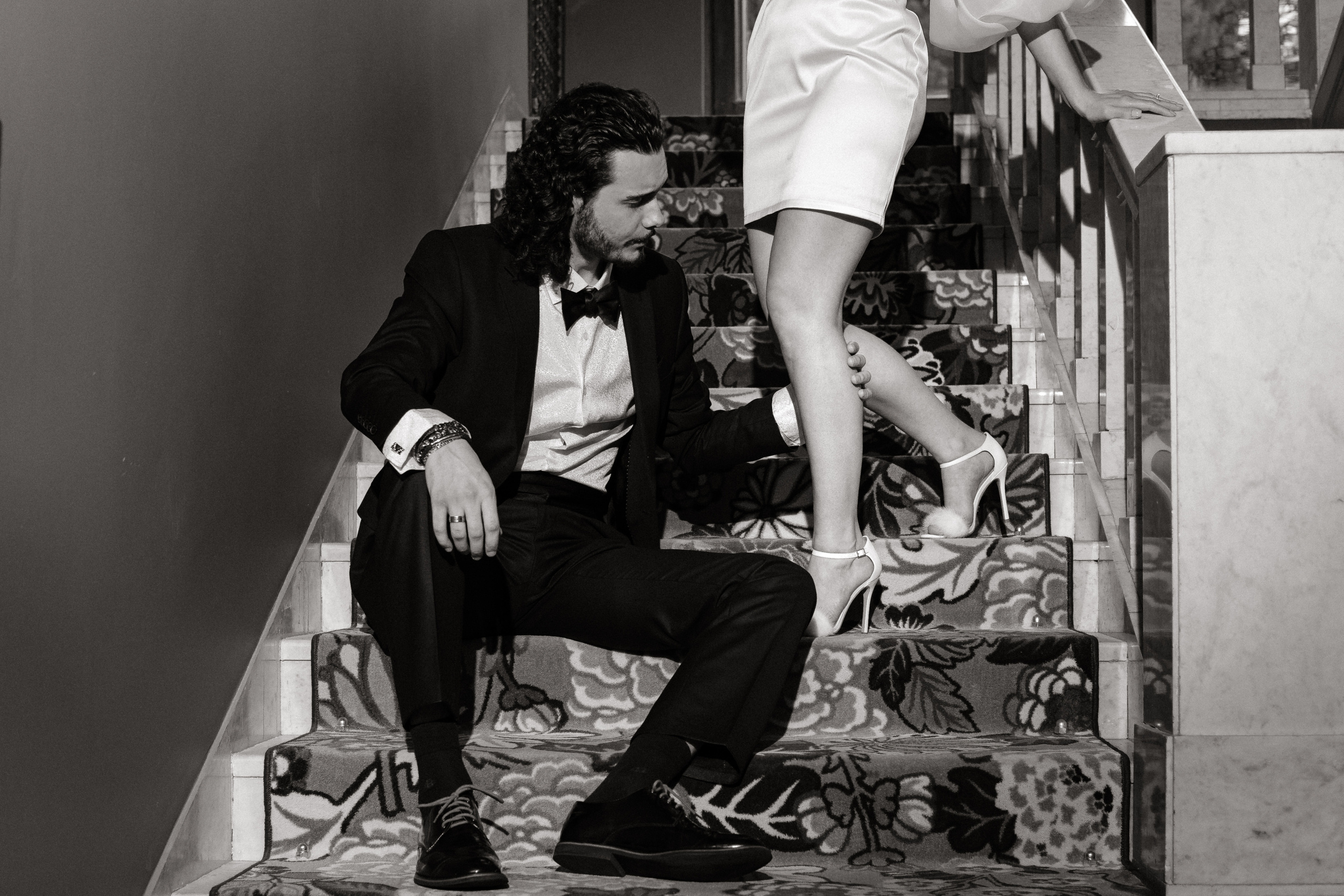 Стильная фотосессия в отеле Рахманинов. Свадебный фотограф в Крыму и Севастополе — Белов Виталий