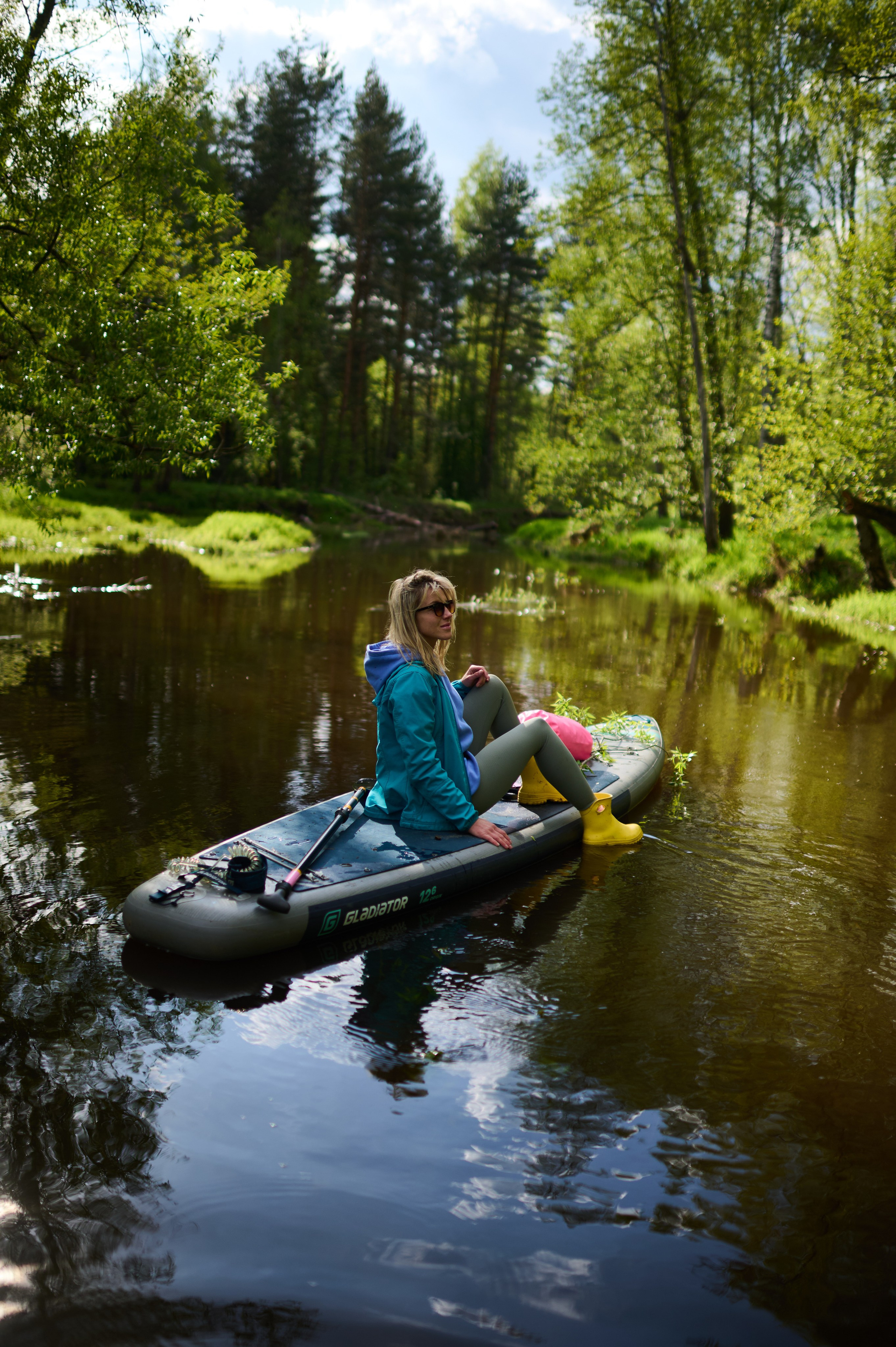 1 мая 2026. Сплав по реке Гуслица. Фотосъемки на сапах, Москва. Сплавы на сапах