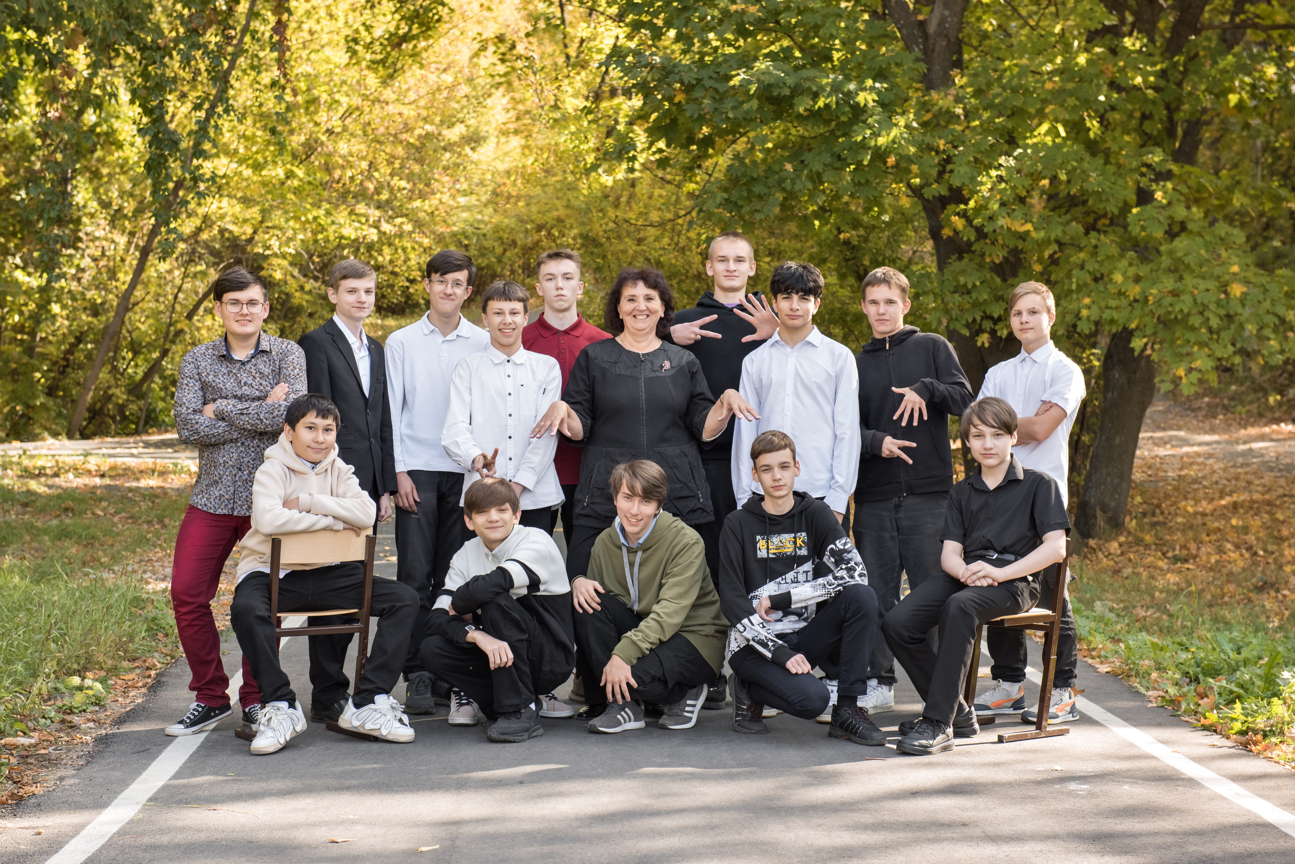 9-11 класс группы. Фотограф Саратов Юлия Петрова