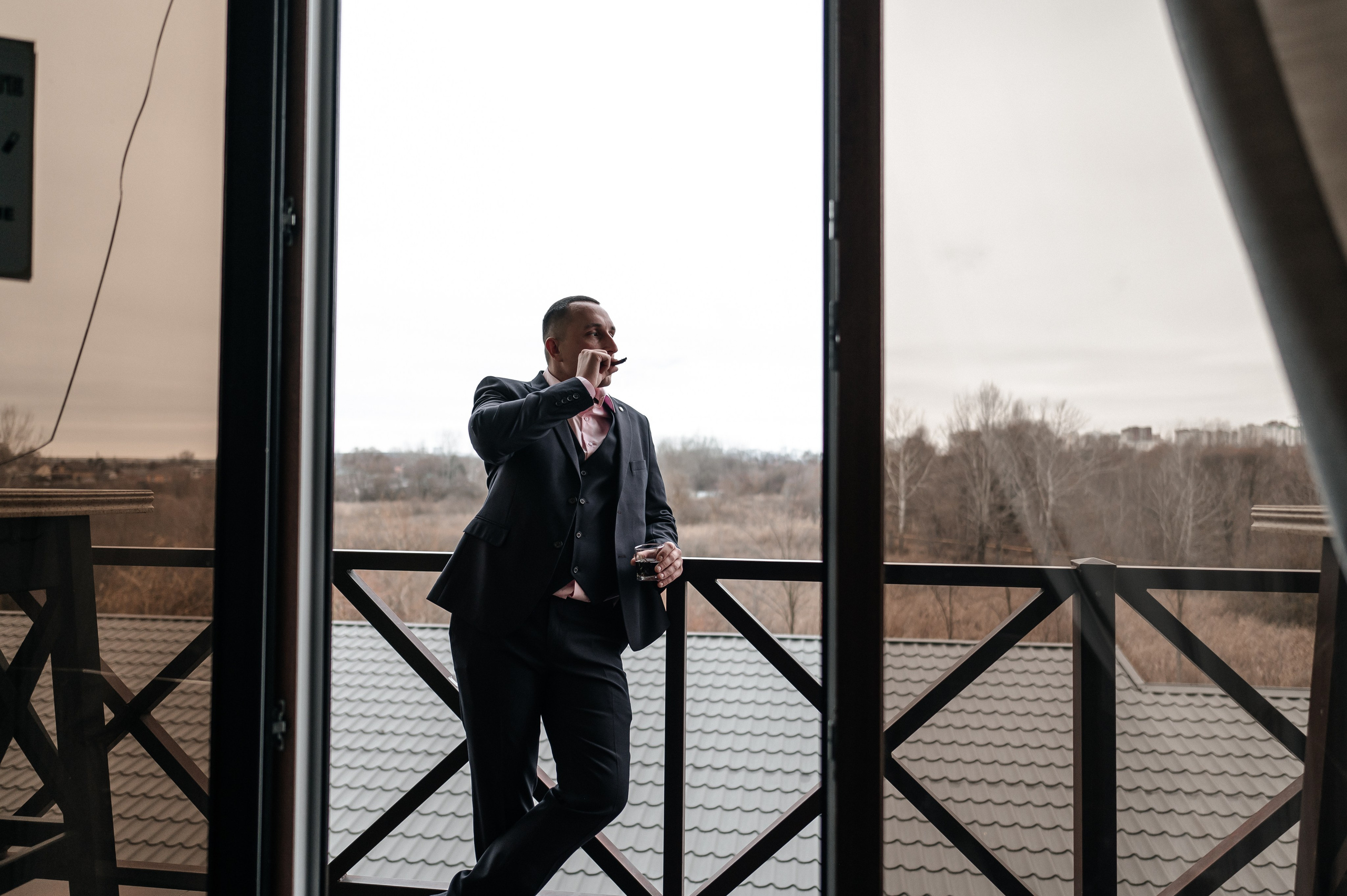 Дмитрий и Алина. Сборы. Фотограф Екатерина Бочарникова