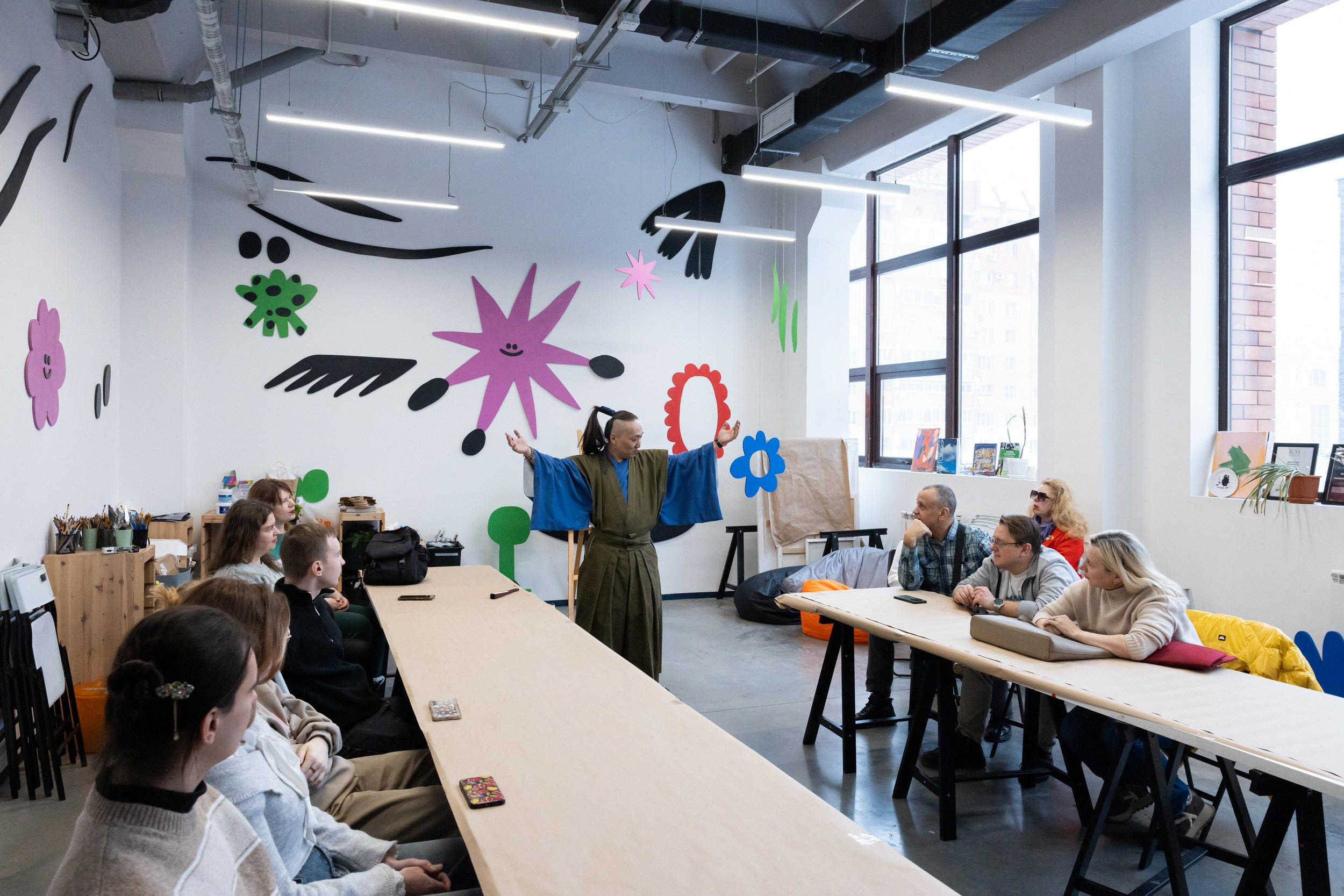 «Вершина зимы» в «Октаве»: фестиваль культуры Японии, Китая и Кореи (8 января 2026). Репортажный фотограф Алексей Пирязев