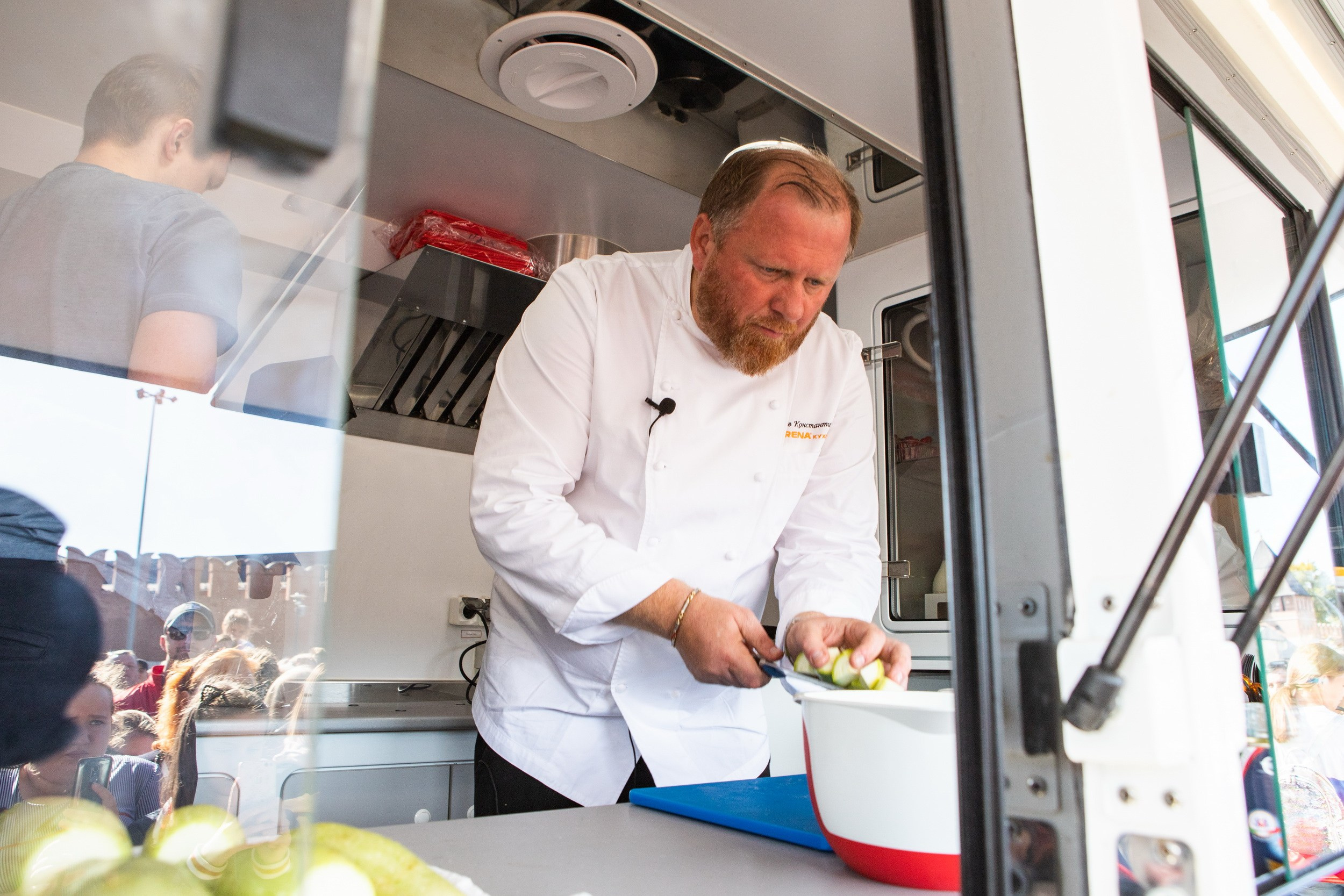 Константин Ивлев приехал в Тулу в рамках гастрономического тура (28 августа 2019). Репортажный фотограф Алексей Пирязев