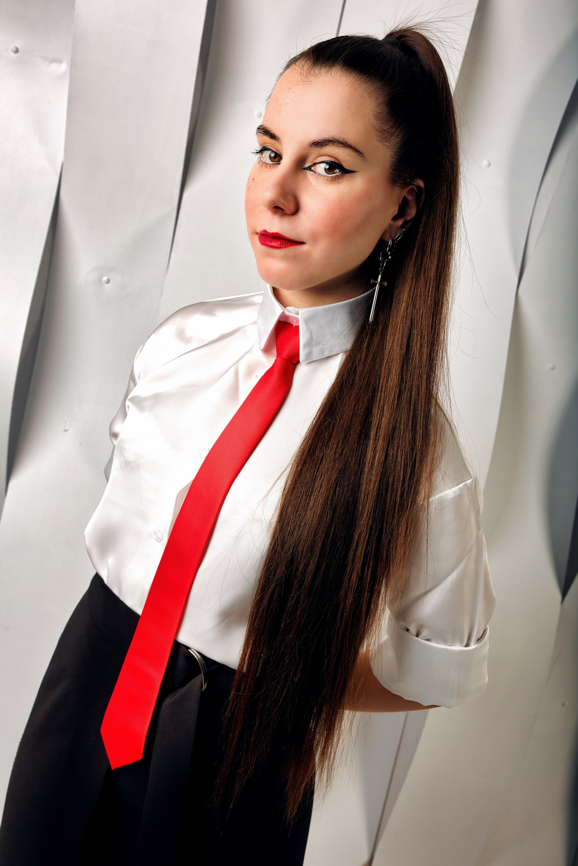Даша. Офисная студийная фотосессия