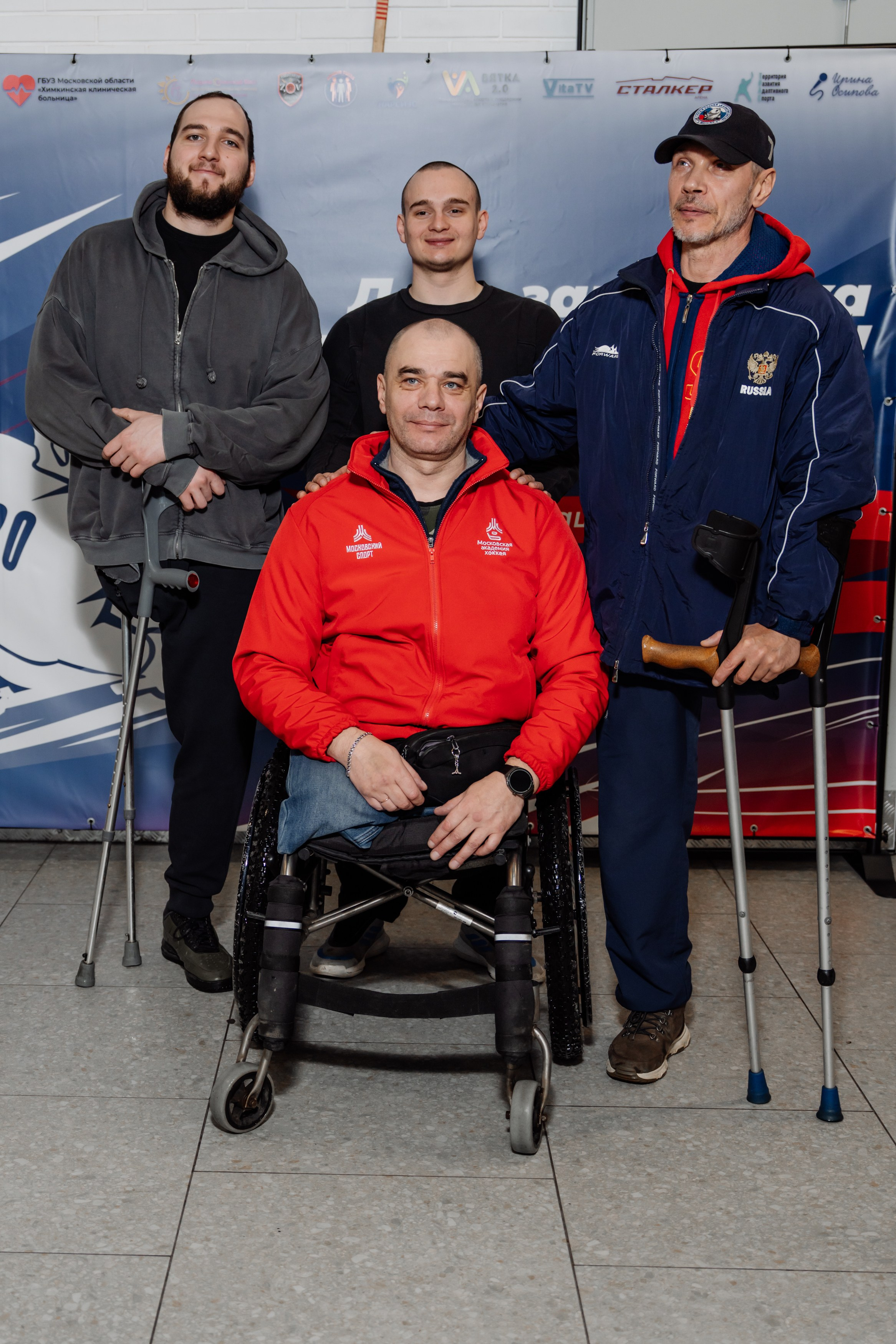 Игра в следж хоккей приуроченная 23.02.26 в арене Сталкер