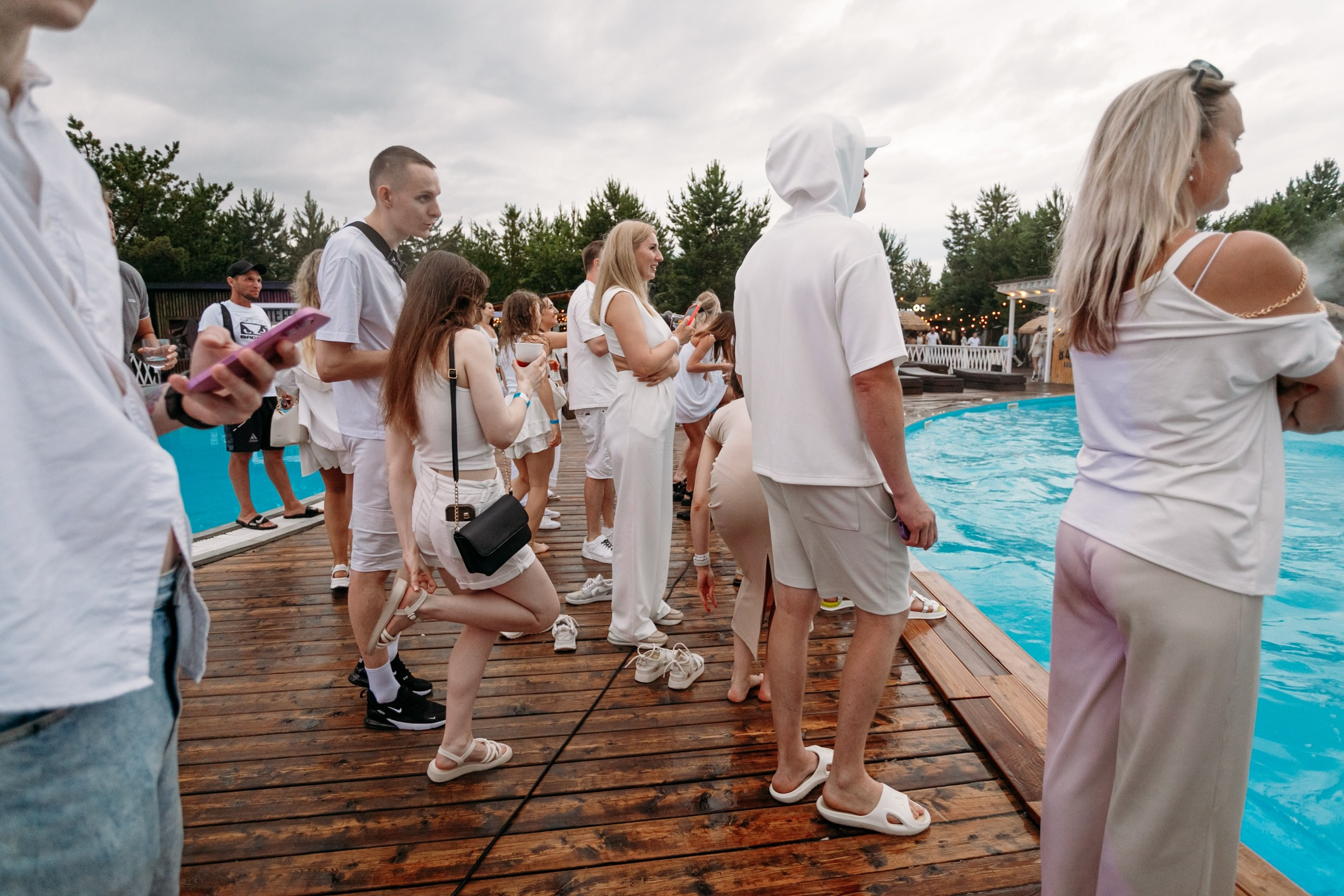 White Party @ Бархат парк. Репортажный фотограф Максим Полянский. Москва, Санкт-Петербург, Красноярск