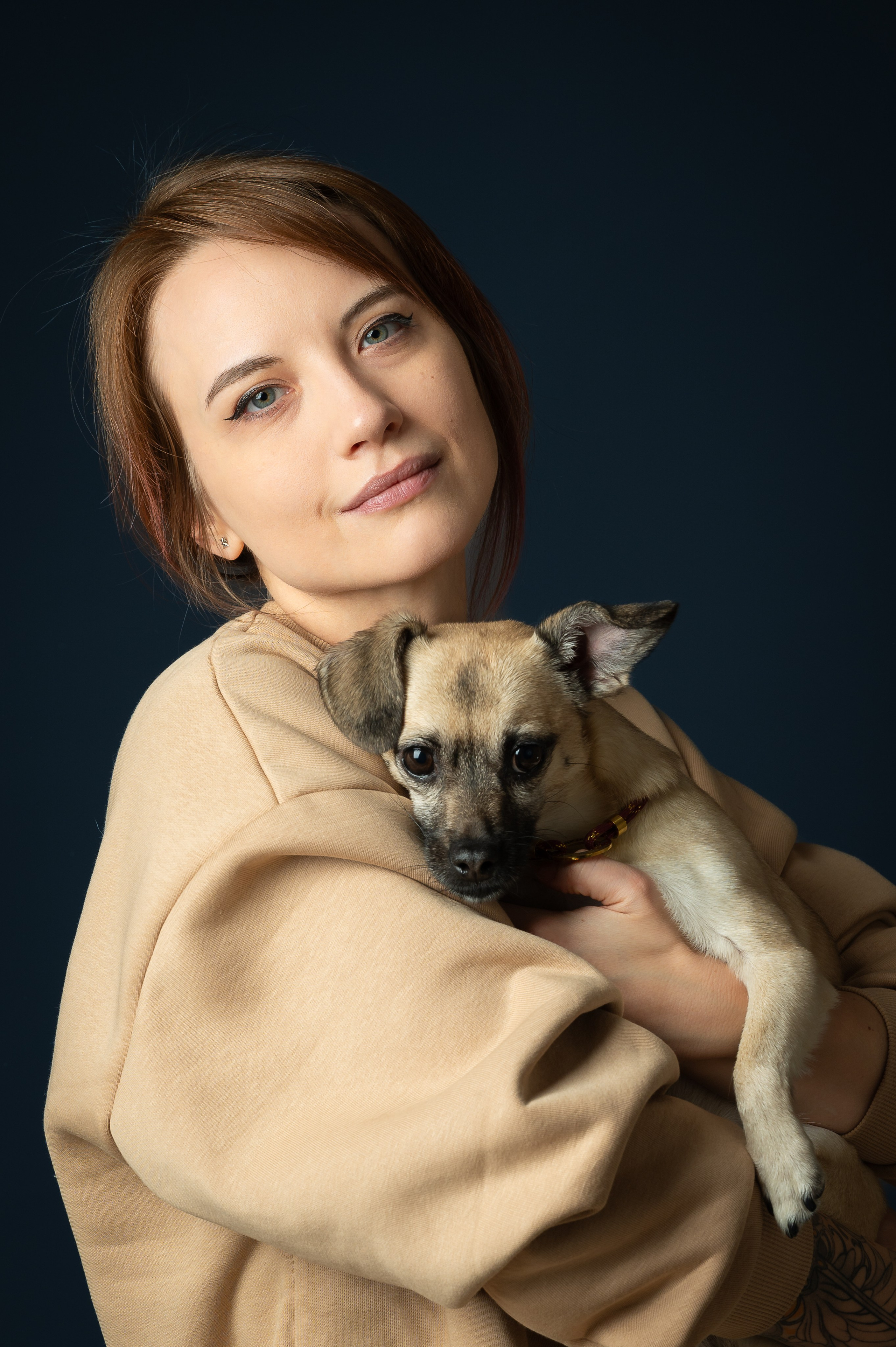 ФОТОСЕССИЯ В СТУДИИ КСЕНИЯ, АННА И ЧАРИТИ. Портретный фотограф в Москве Евгений Кемайкин
