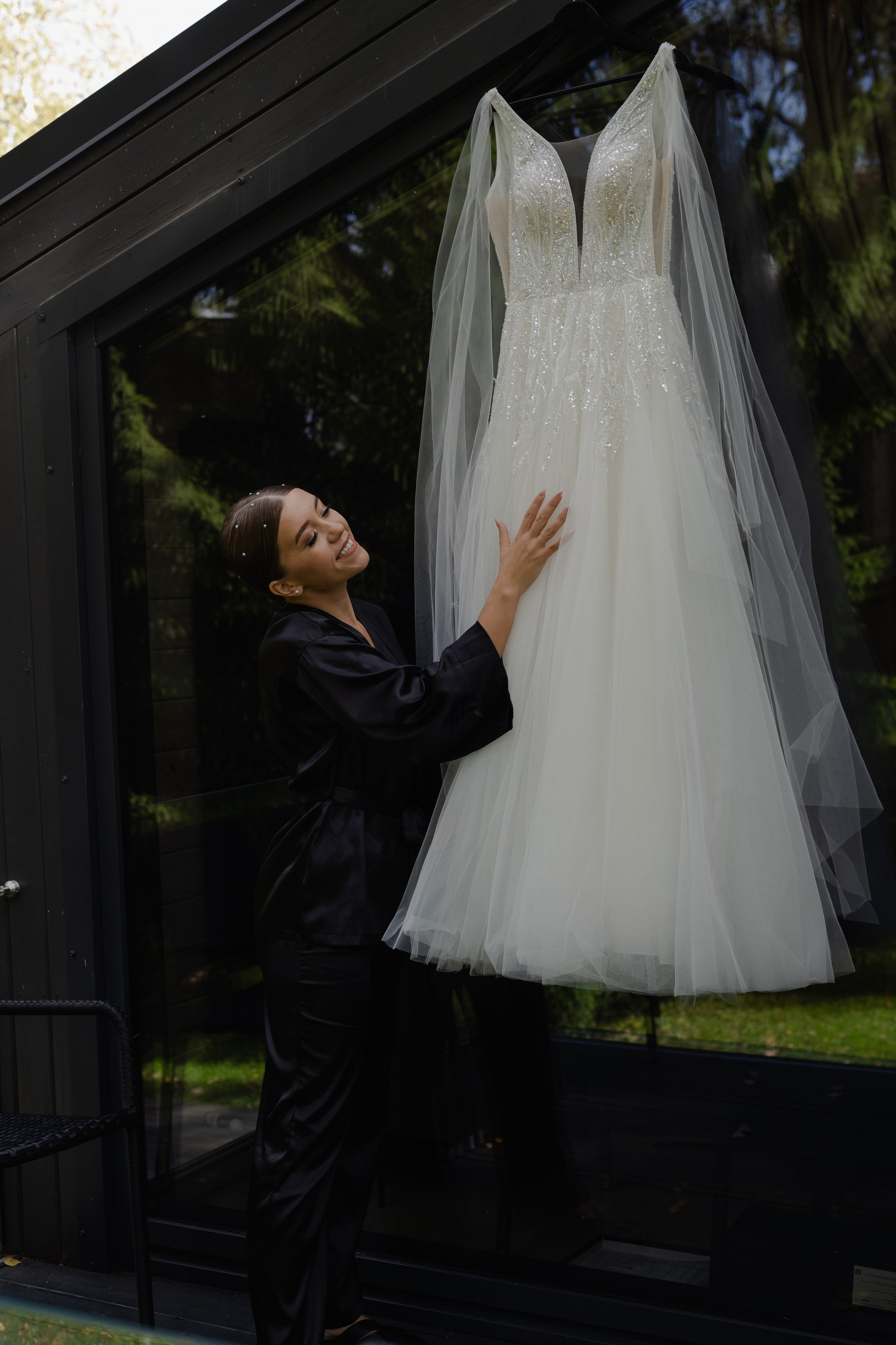 Любовь и Артур. Сосновый бор. Фотограф Аля Овчарова