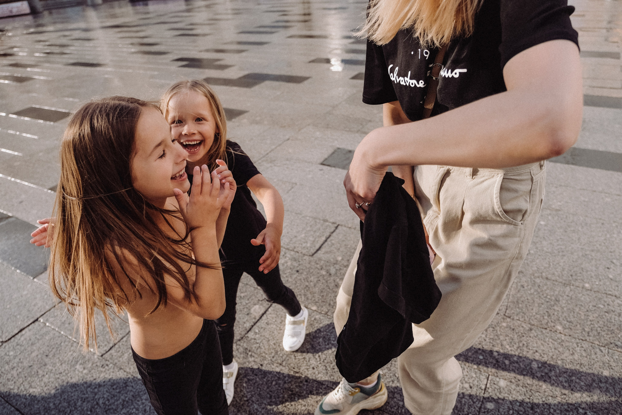 Маша, Злата и София. Семейный фотограф Москва