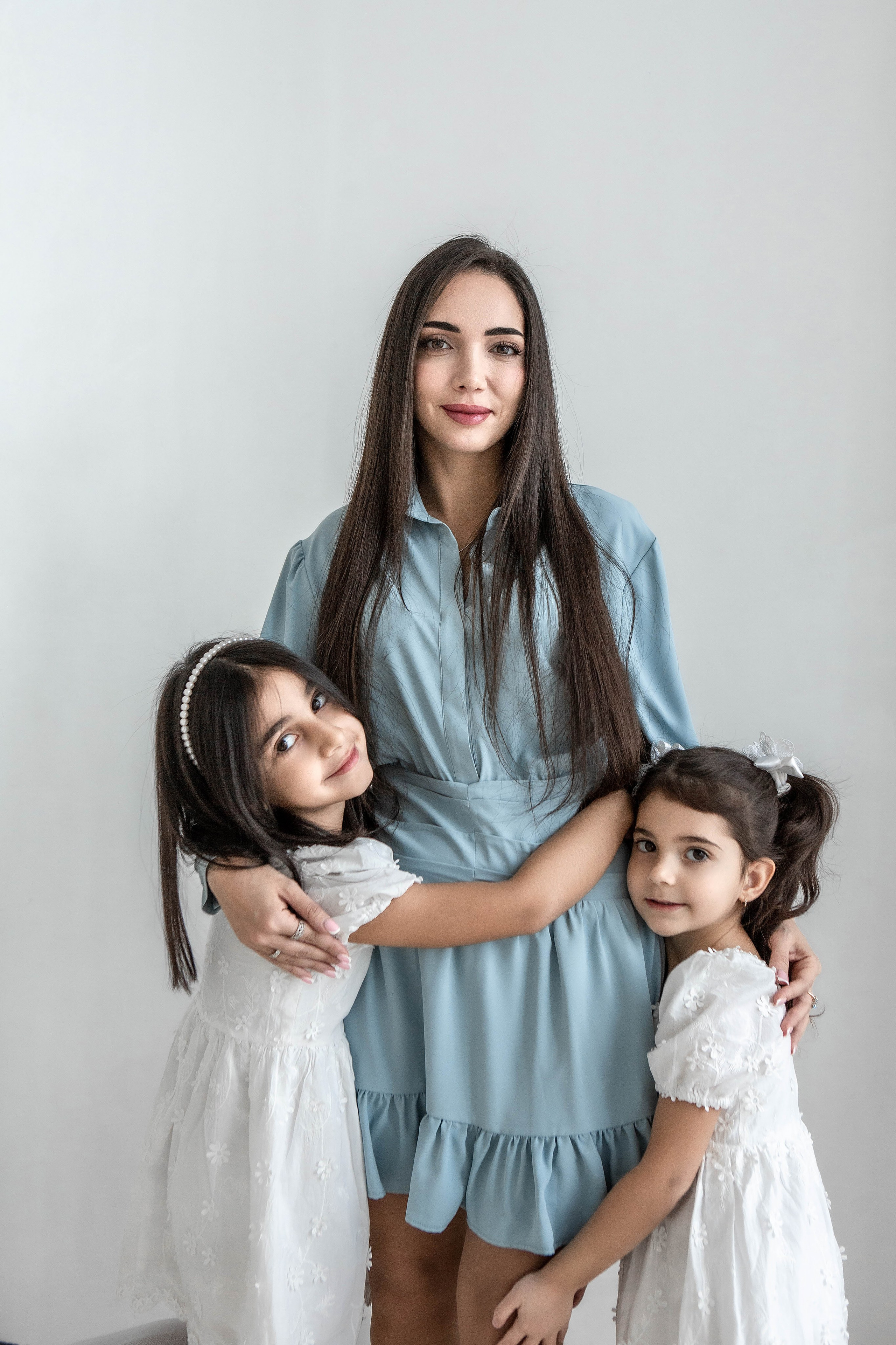 Мама и дочки. Фотограф Екатерина Голицына