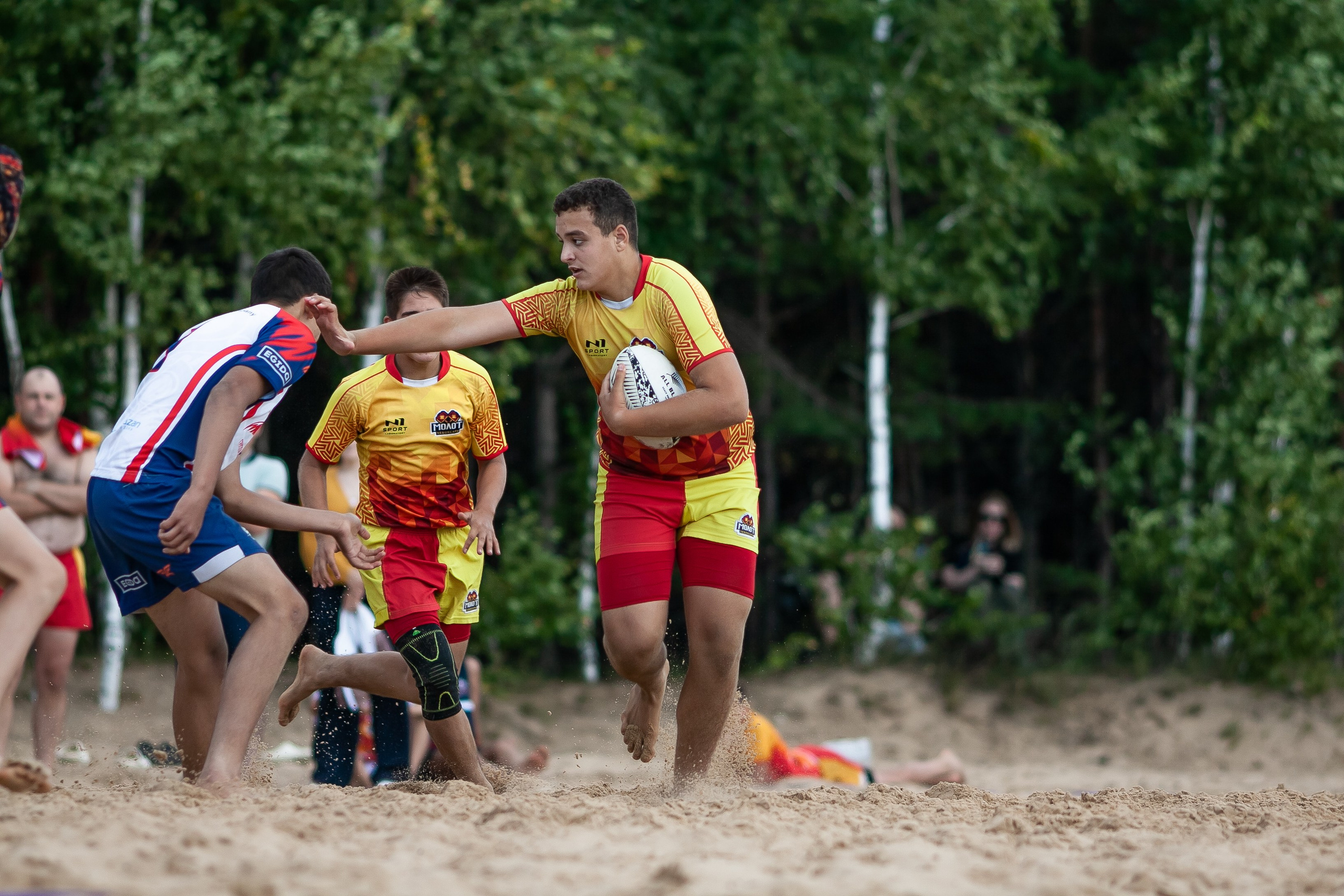 «Кубок «Молота» по пляжному Регби. Фотография