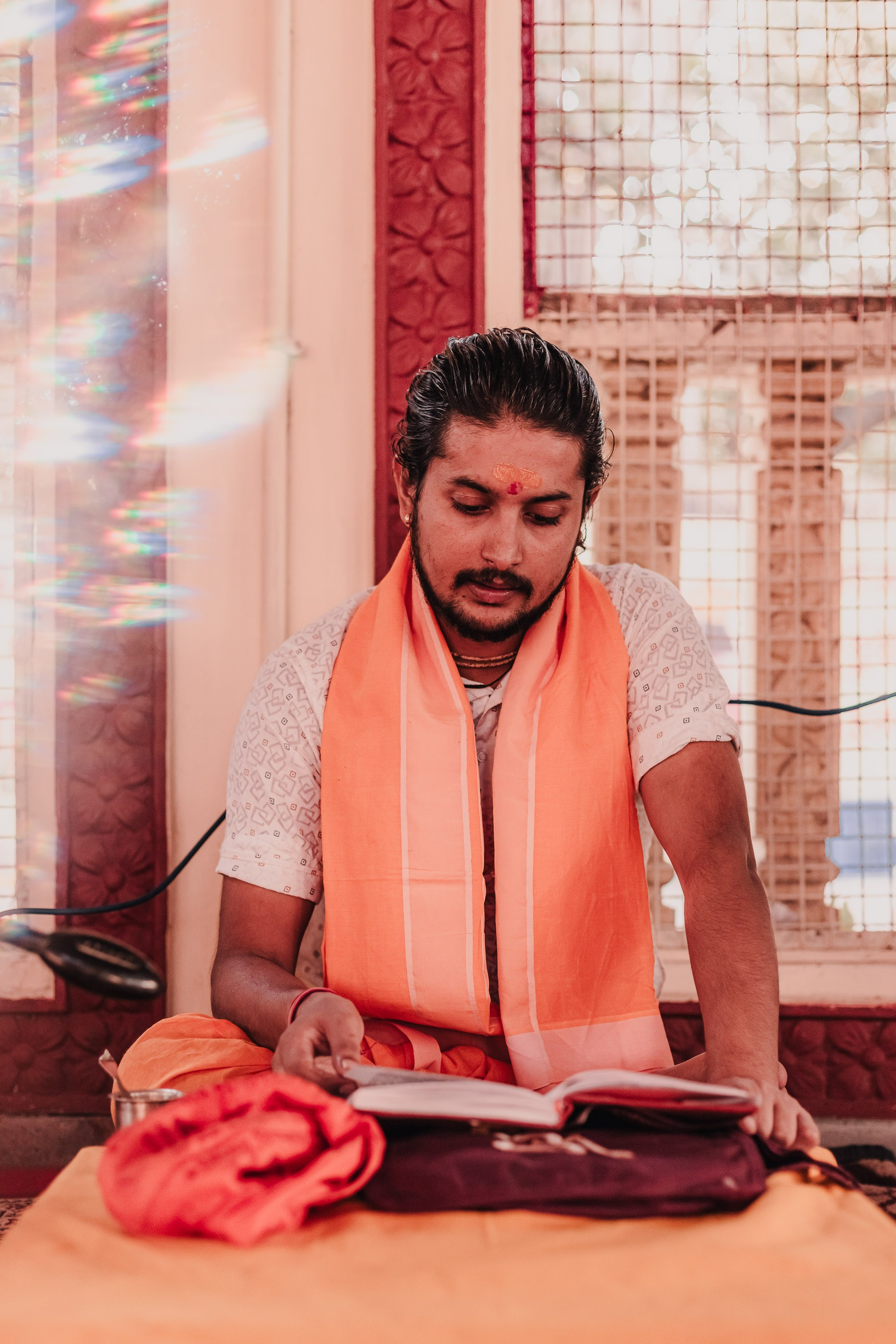 Lakshmi pooja in India. Mariam Bagdasaryan
