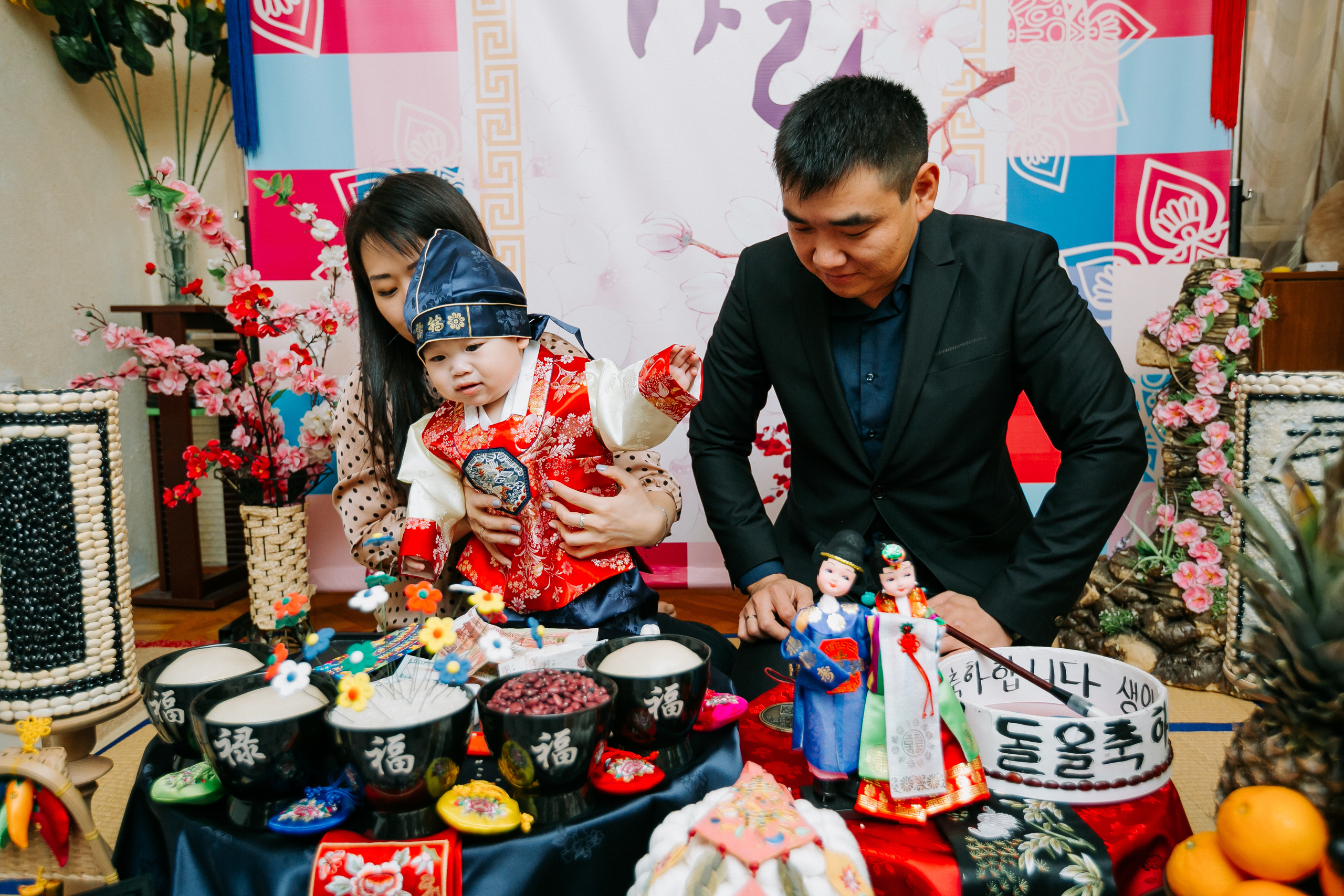 Асянди. Корейский годик. Майя Алиева Свадебный фотограф в Санкт-Петербурге