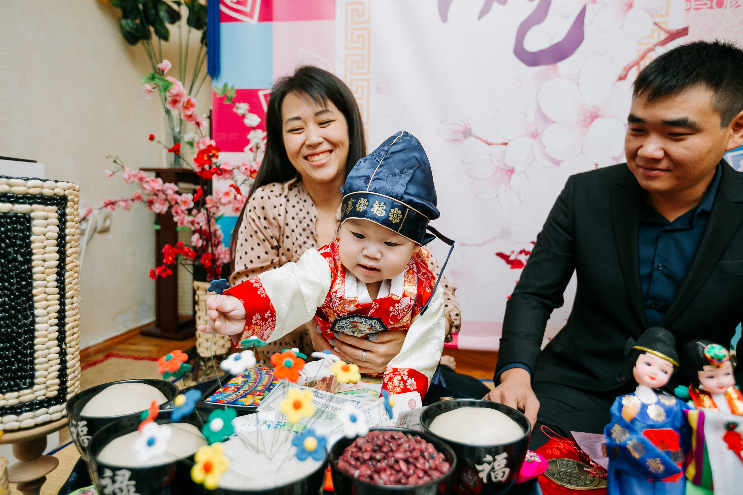 Асянди. Корейский годик. Майя Алиева Свадебный фотограф в Санкт-Петербурге