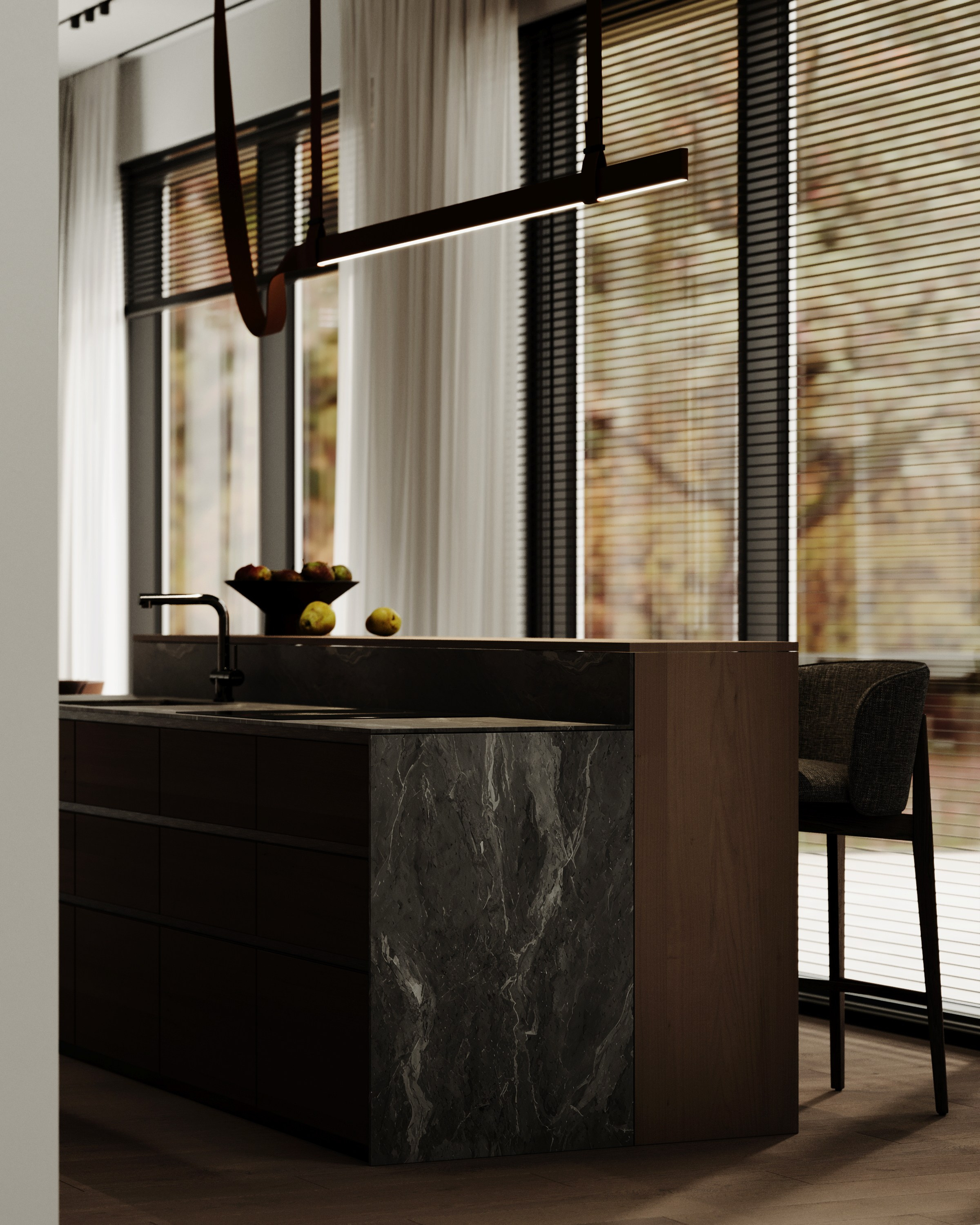 Вилла во Франции. Создание 3д визуализаций. Анимированное видео. Сборка сцен