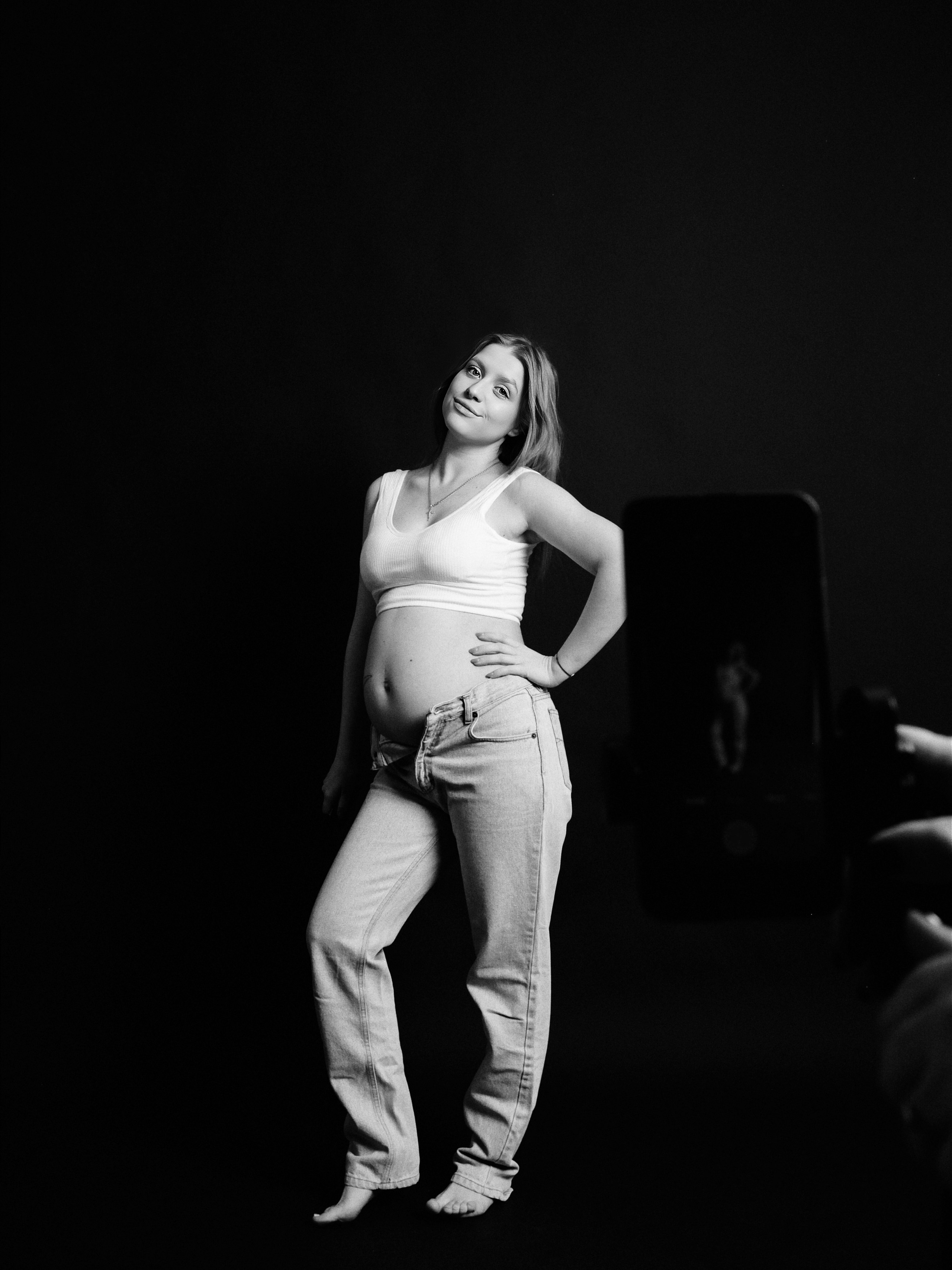 ЧБ. Автопортретная33