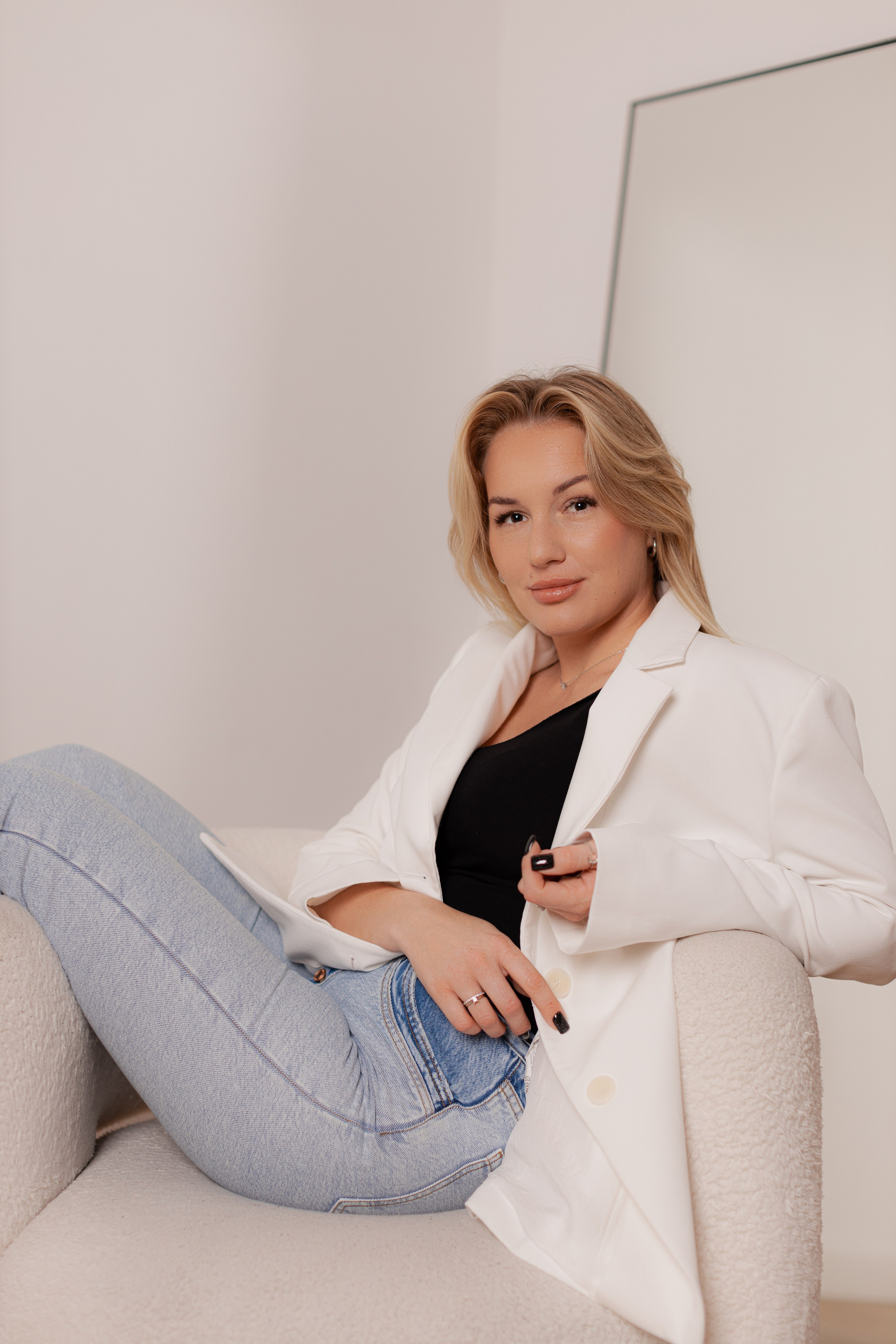 В студии. Фотограф Анастасия Пинчук