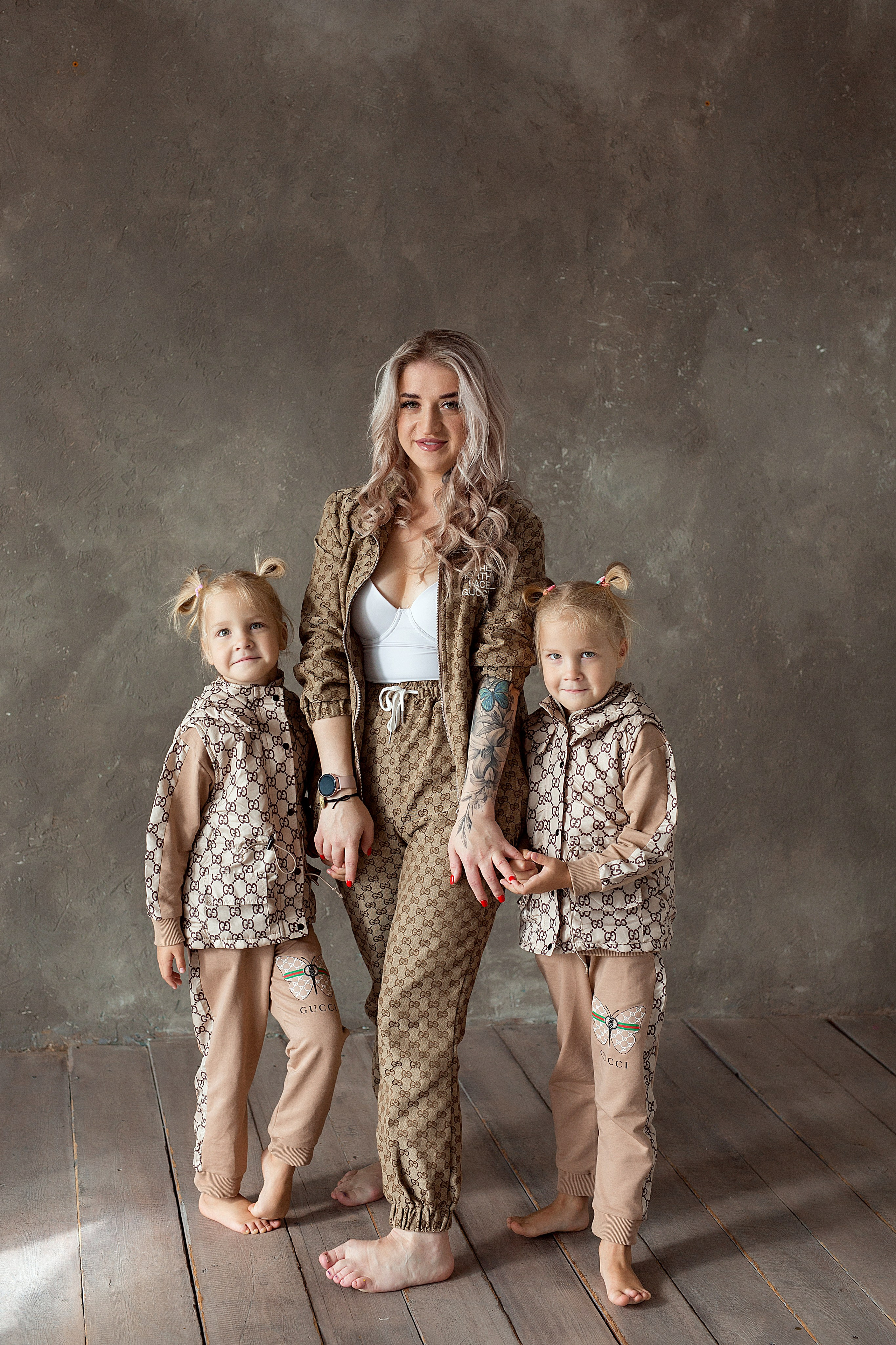 Анна с Евой и Ярой. Людмила Далидович топовый семейный фотограф Находка/Владивосток