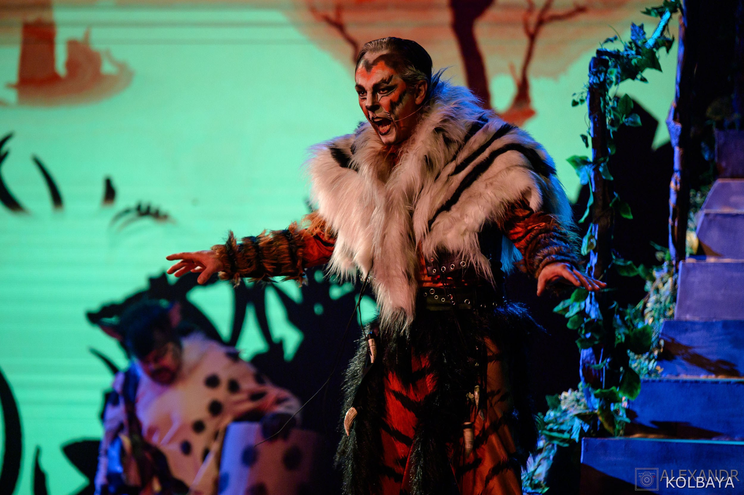 Мюзикл «Маугли». Концертный и театральный репортажный фотограф в Москве Александр Колбая