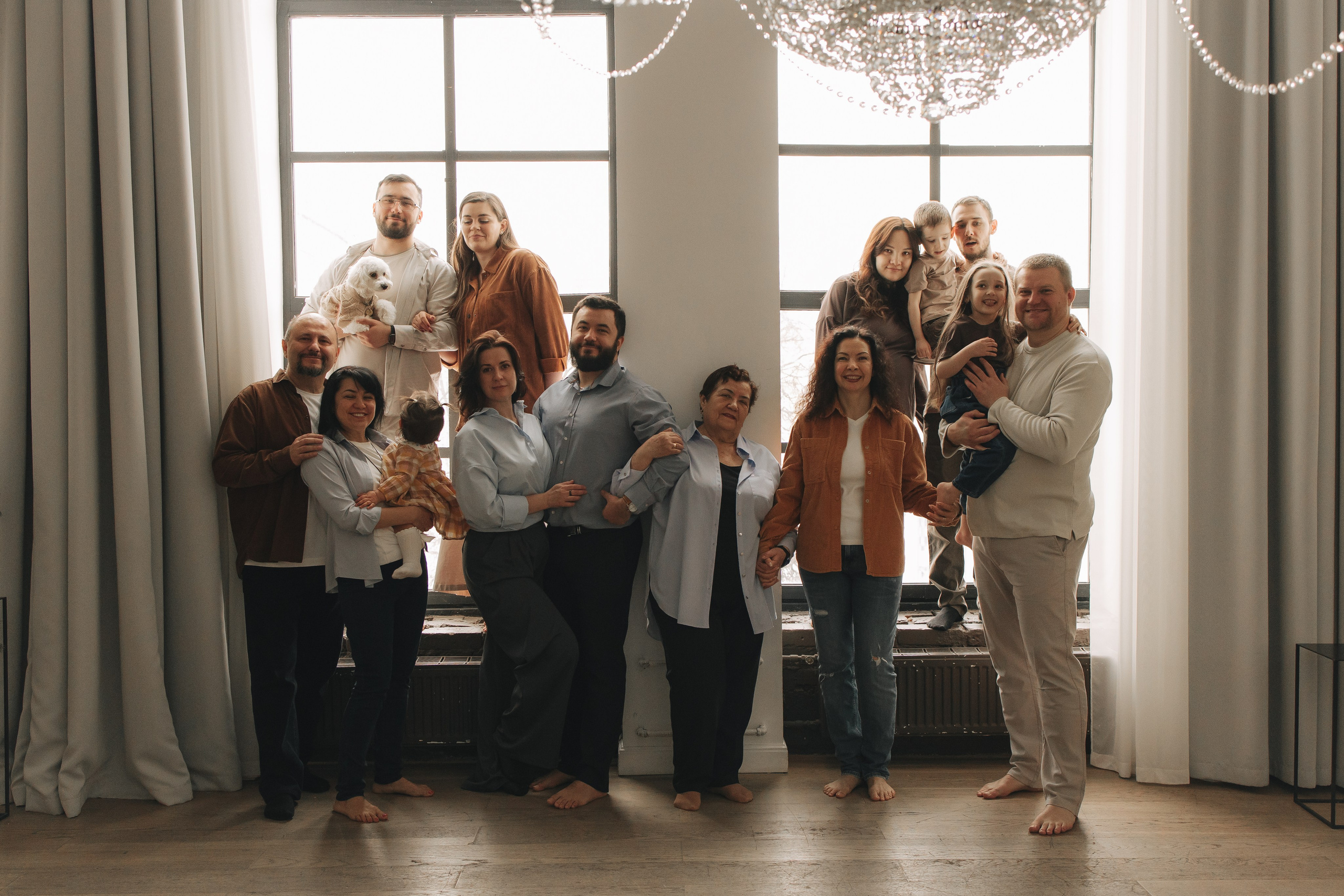 Большая семья. Семейный фотограф Москва Наталия Осьмакова