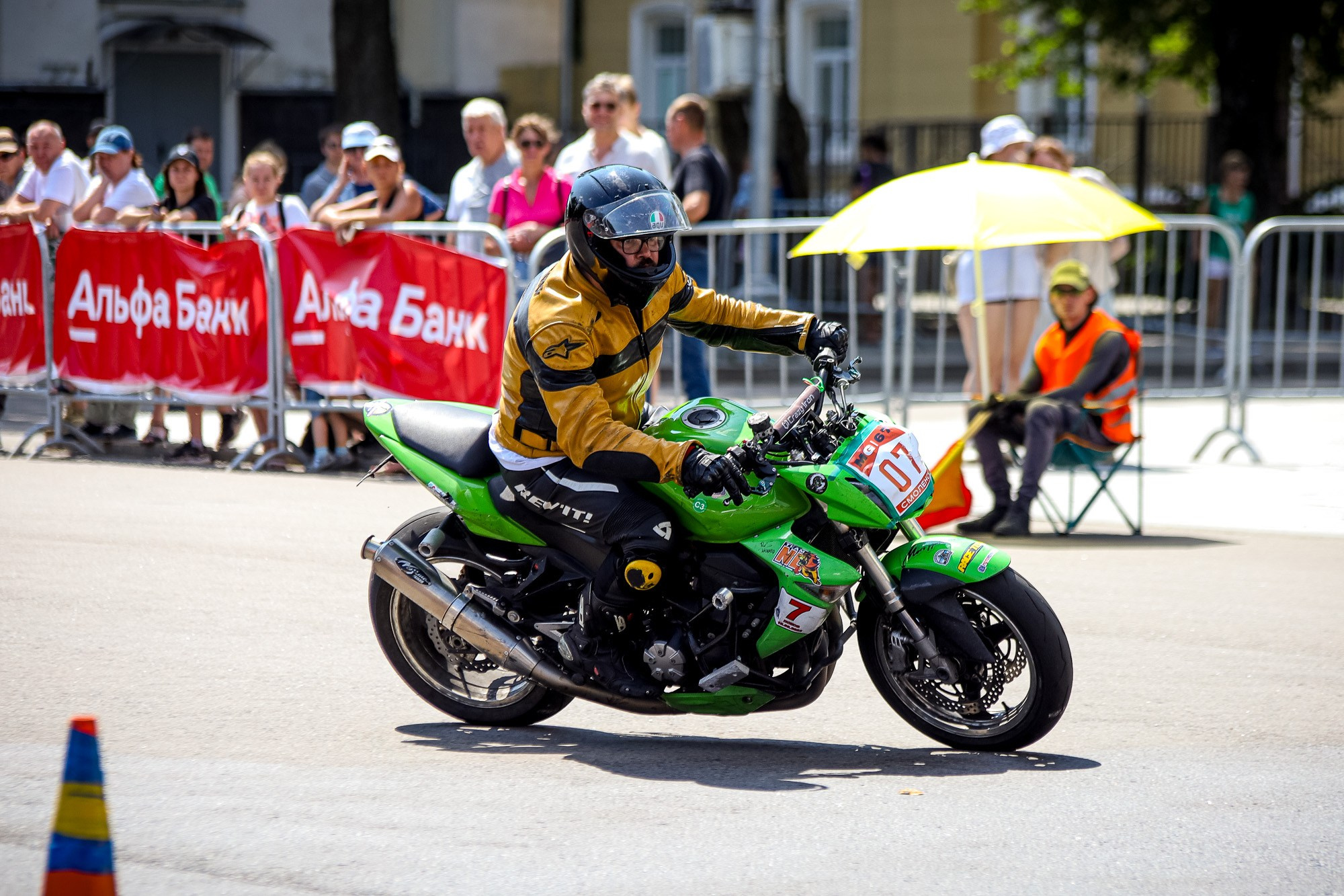Кубок России по фигурному управлению мотоциклом. Спортивный фотограф Вадим Добедченков