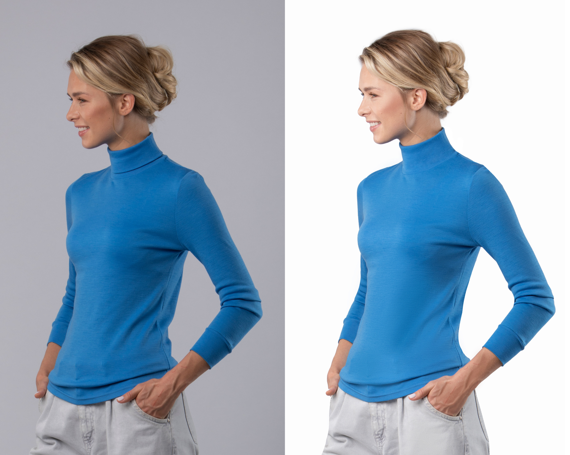 Для рекламы одежды