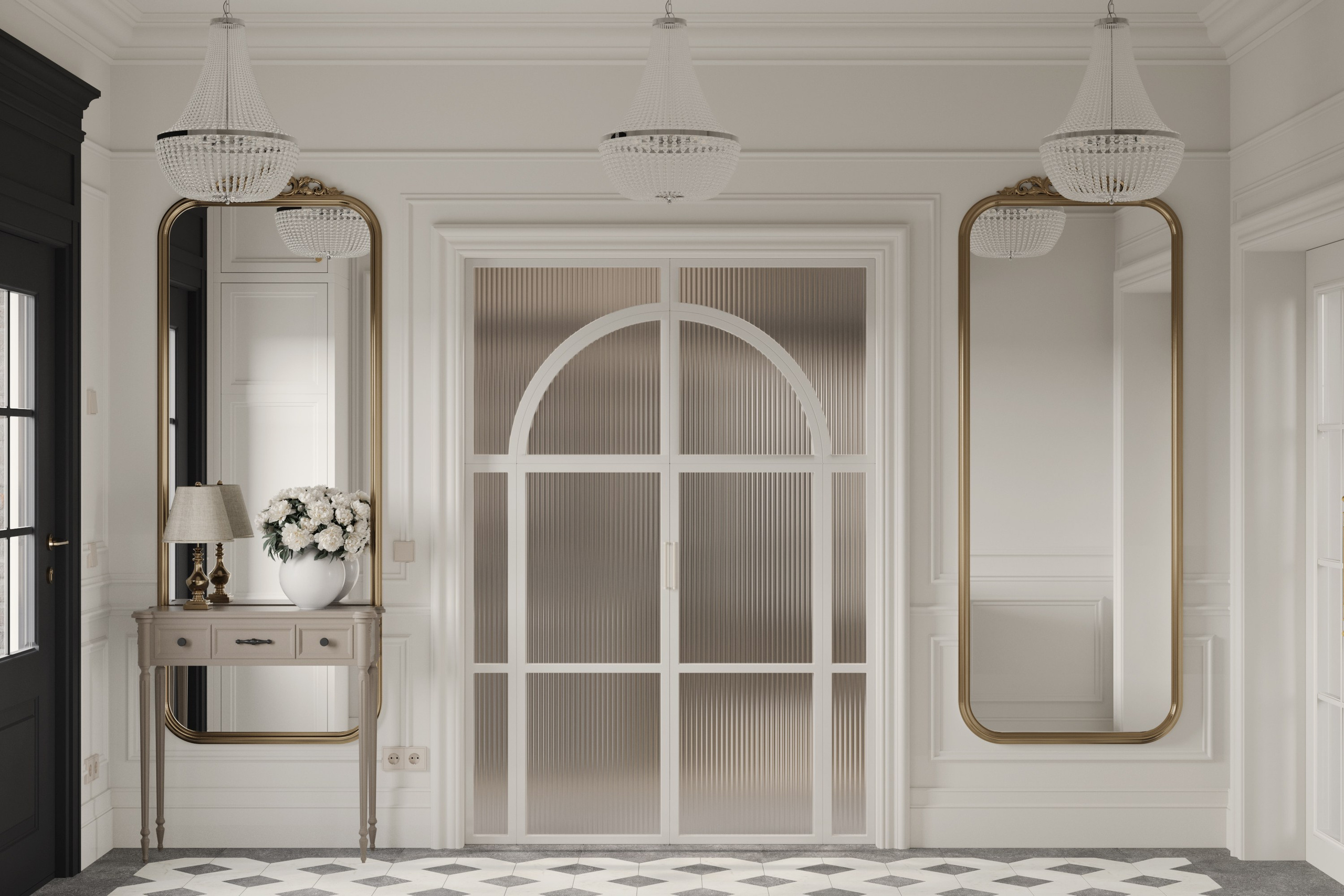 Дом 320 м² для большой семьи в Парижском стиле🤍