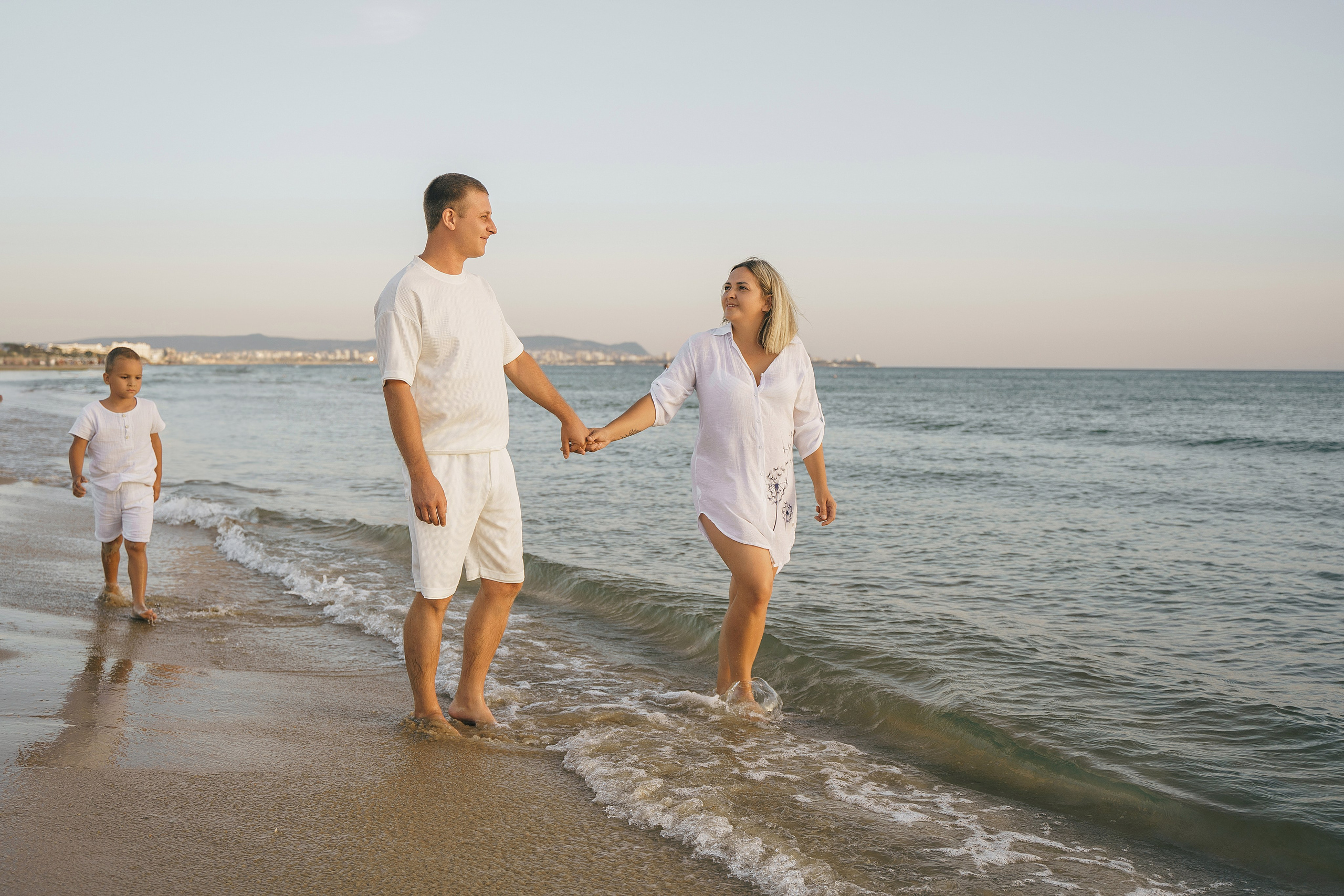 Мария, Дмитрий и Илюша. Татьяна Тагель