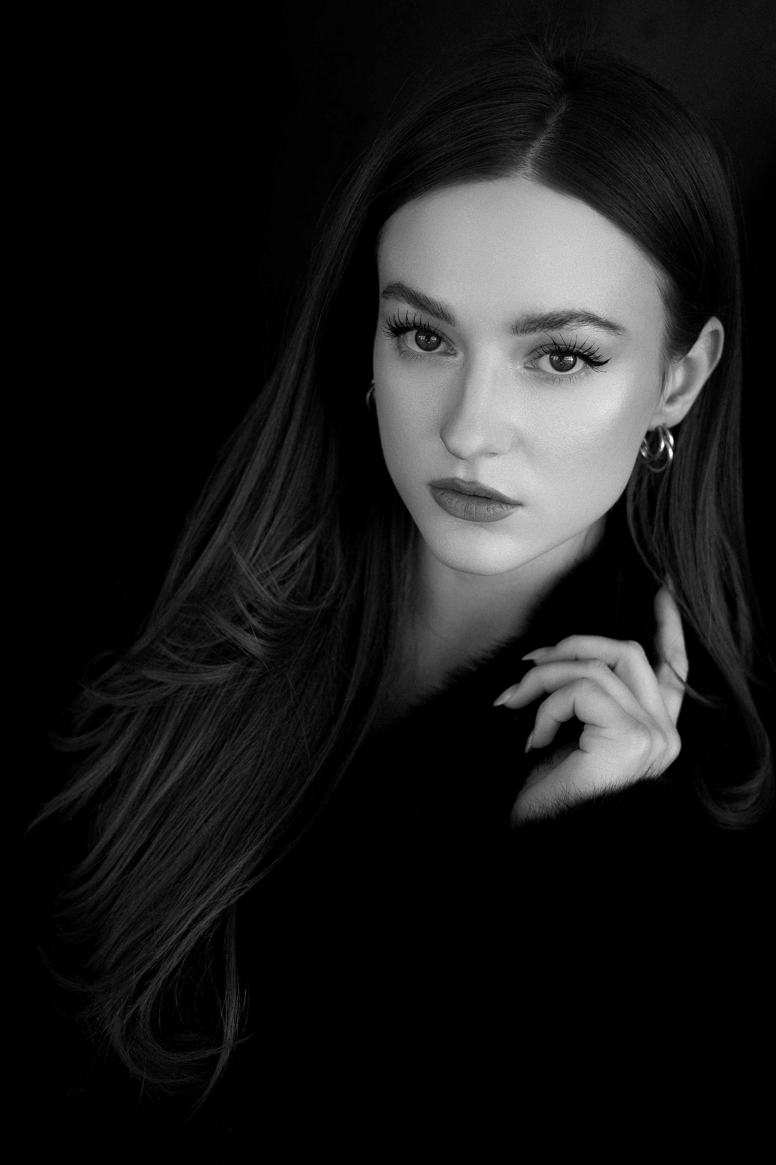 Женский портрет в студии. Фотограф Минск