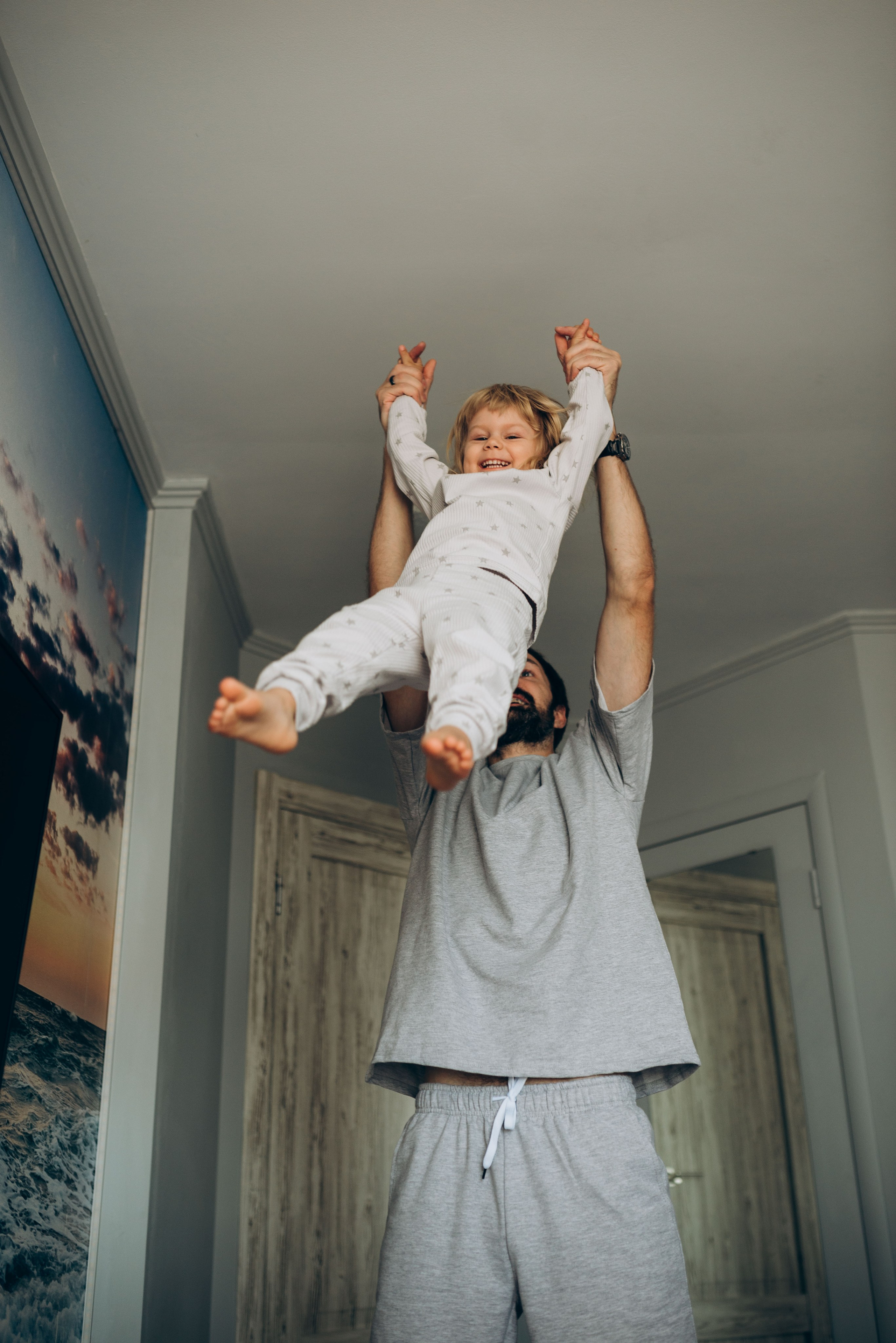 Домашняя фотосессия с новорожденным. Семейный фотограф в Домодедово и Москве Елена Пичугина