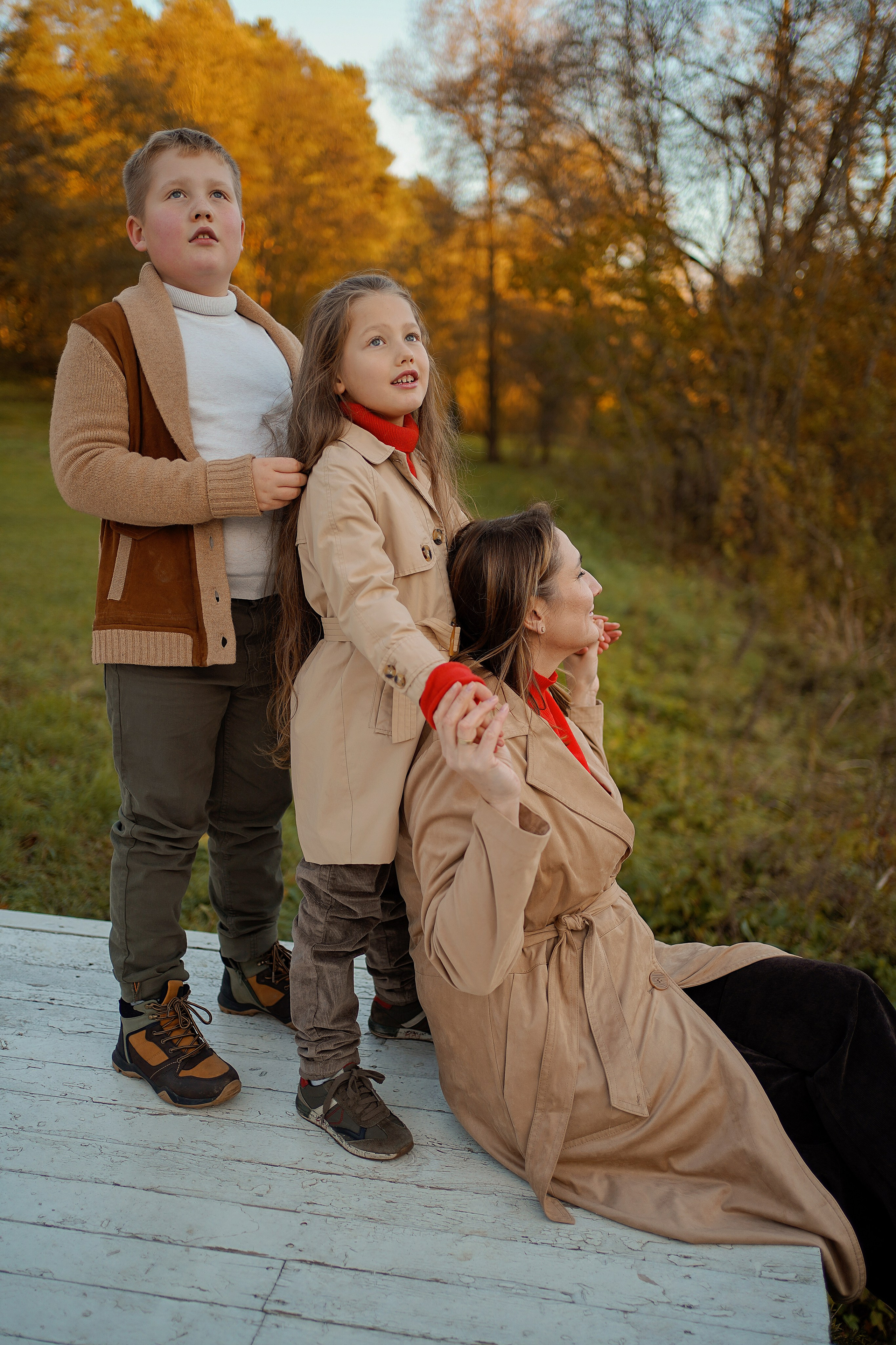 Семейная фотопрогулка в усадьбе Валуево. Семейный и детский фотограф в Москве Екатерина Офицерова