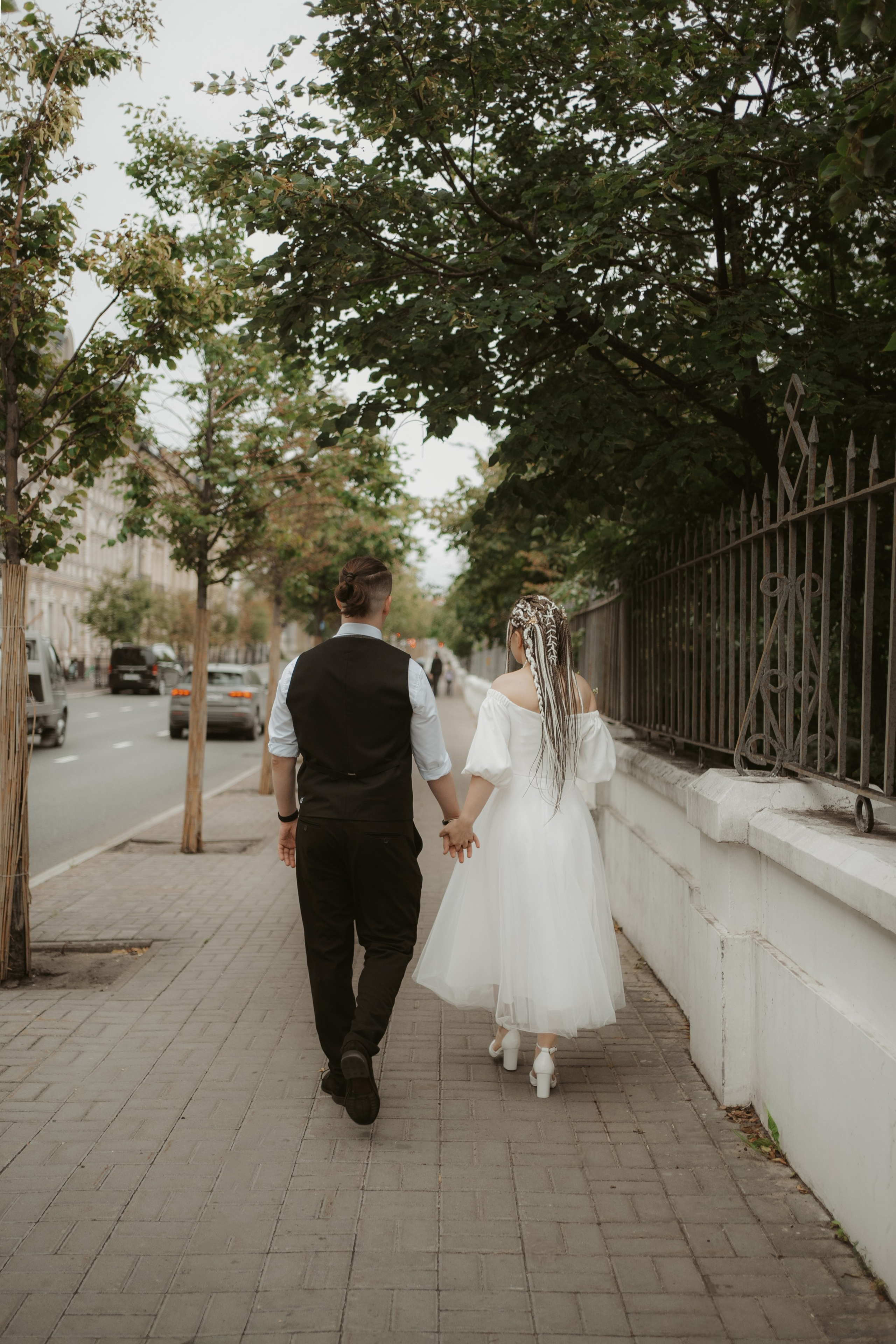 Женя и Рита, свадебная прогулка по Казани. Портретный фотограф в Казани, Красной Поляне и Сочи Анна Кузнецова