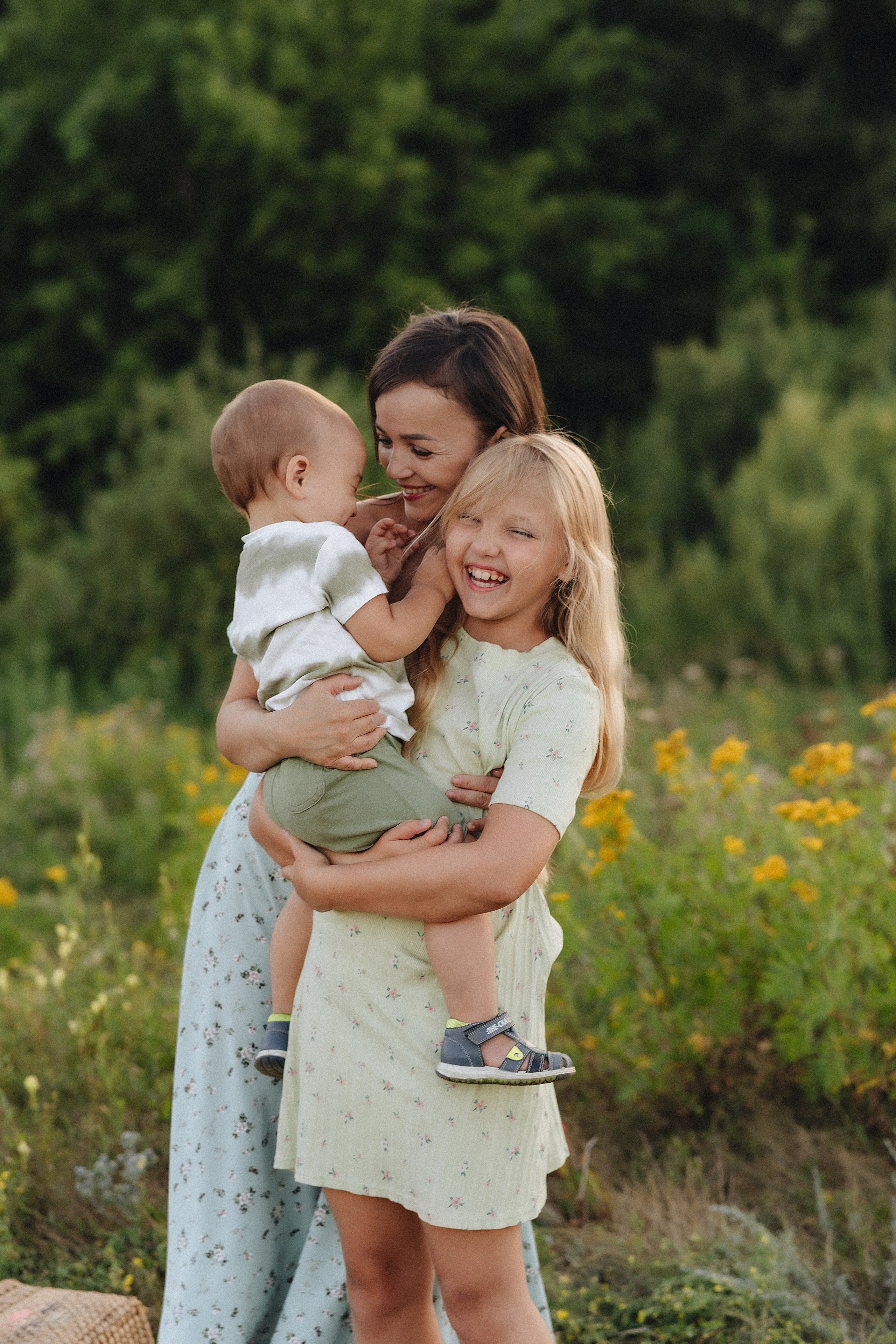 Семейная съемка на закате. Фотограф Карина Шмулёва. Воронеж и область