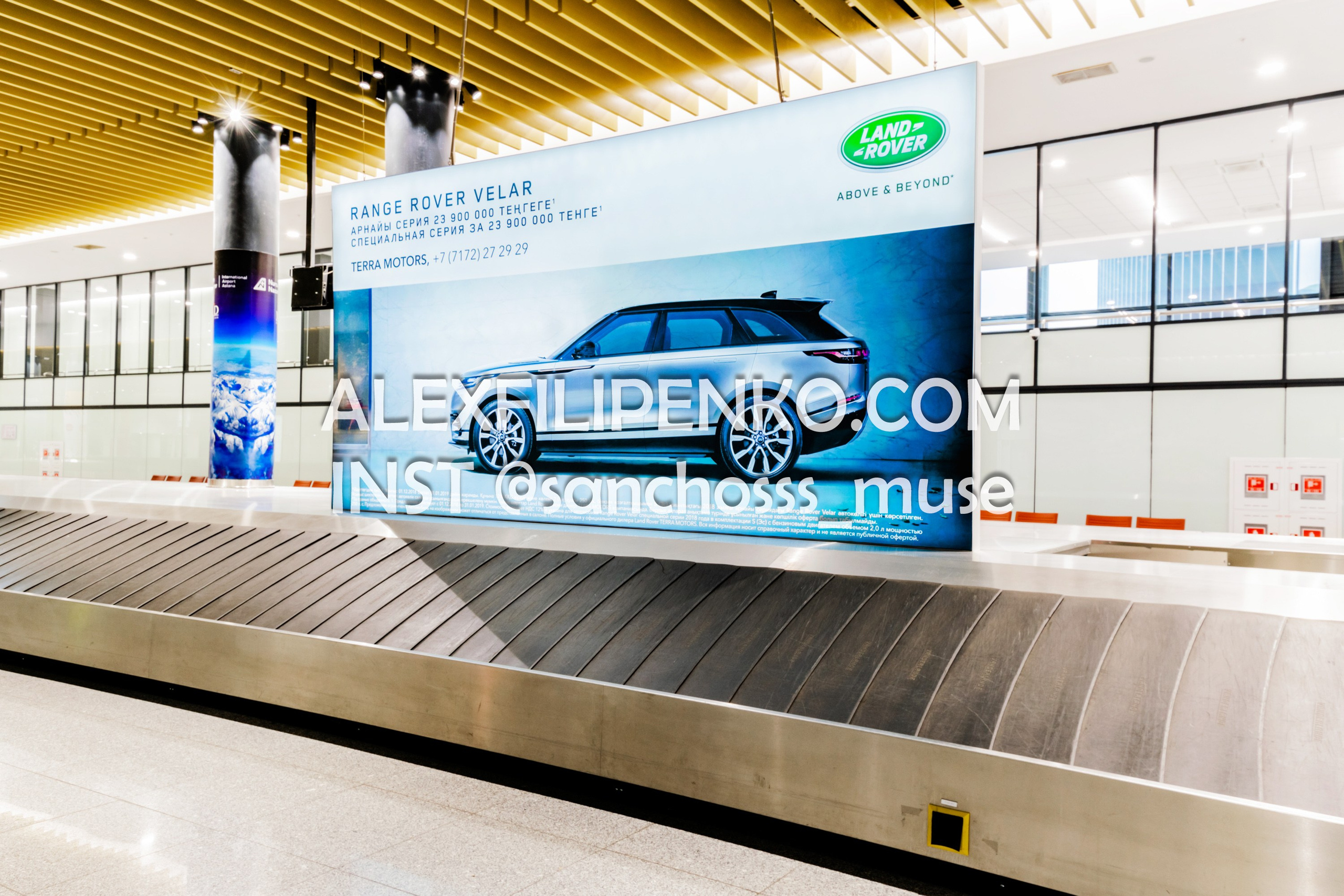 Фотосъемка для рекламного оператора MYD Production в Аэропорту Астаны. Фотограф интерьера недвижимости и архитектуры в Астане