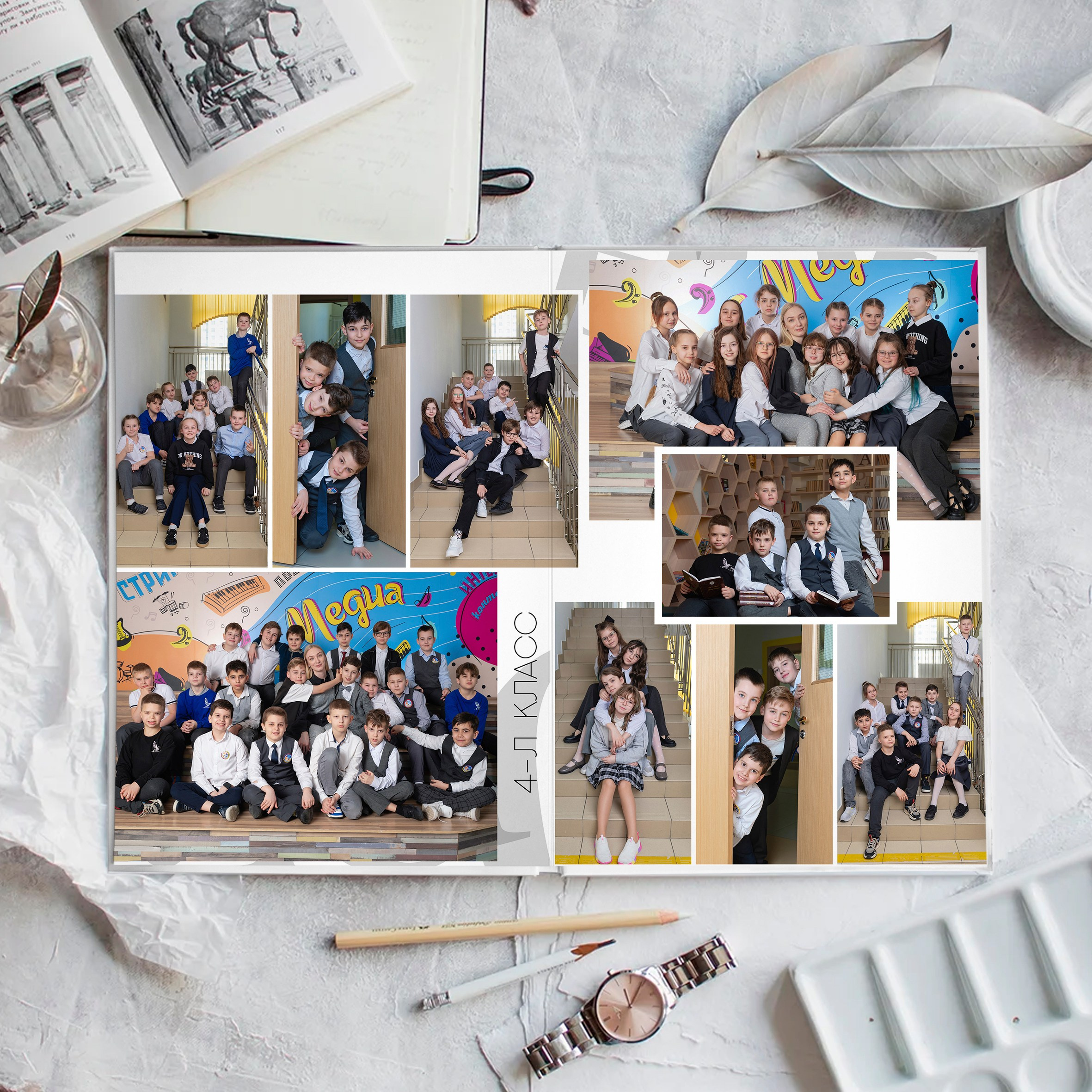 1-4 классы. Выпускные альбомы для школы и детского сада в СПб и ЛО