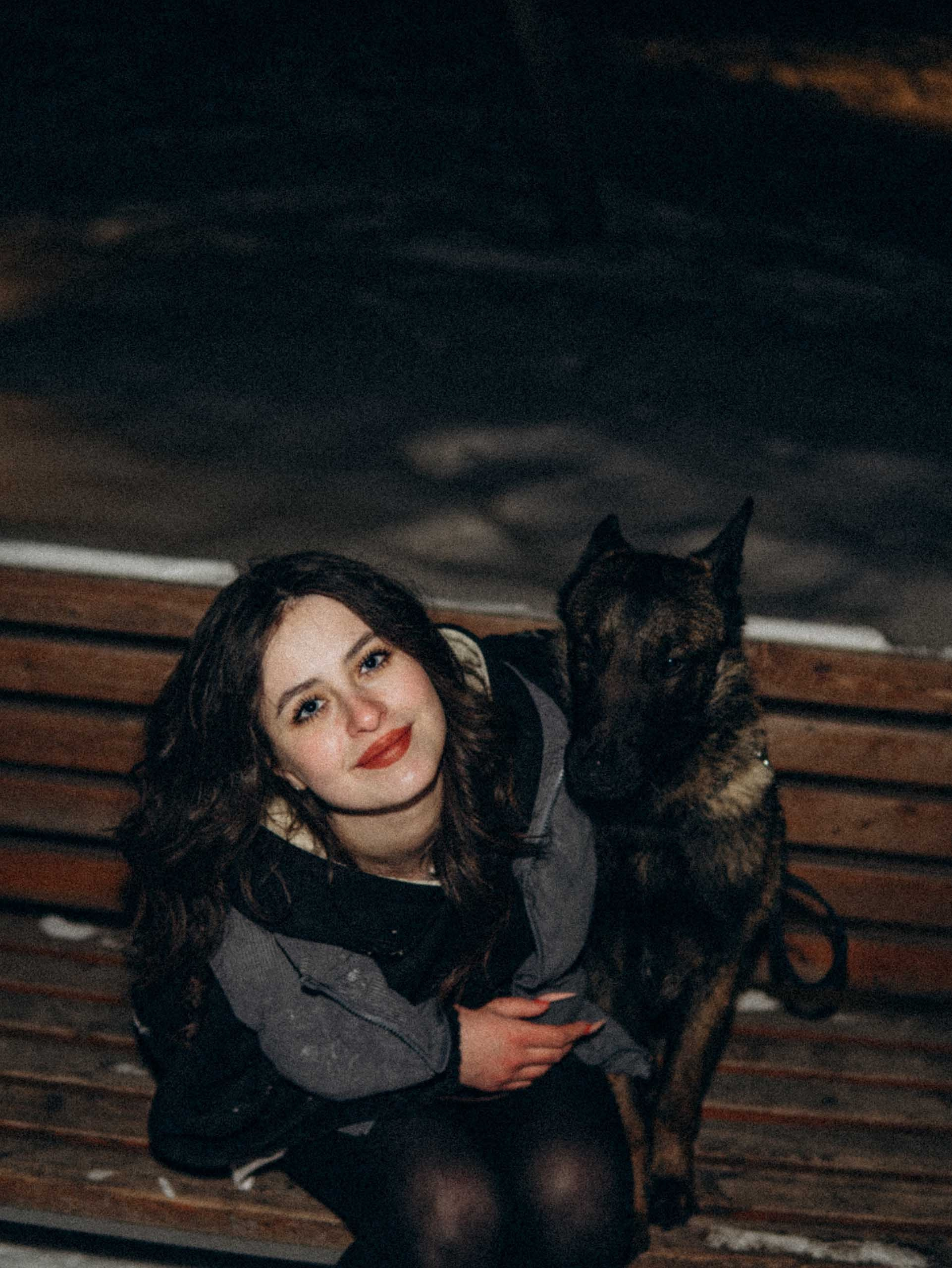 С питомцами. Hannanovmoments