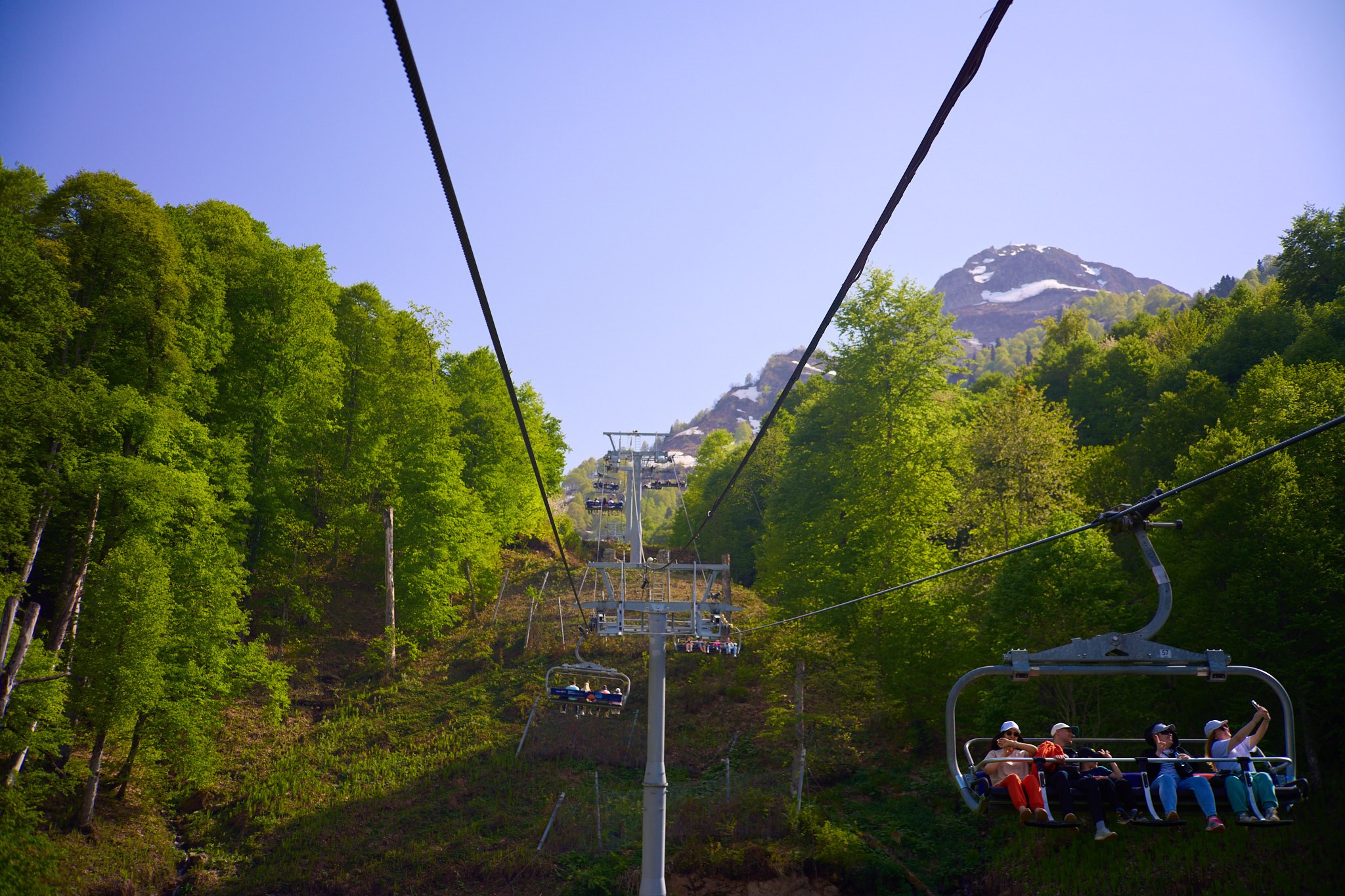 Красная Поляна, апрель 2024. Фотограф, Римма Невинская